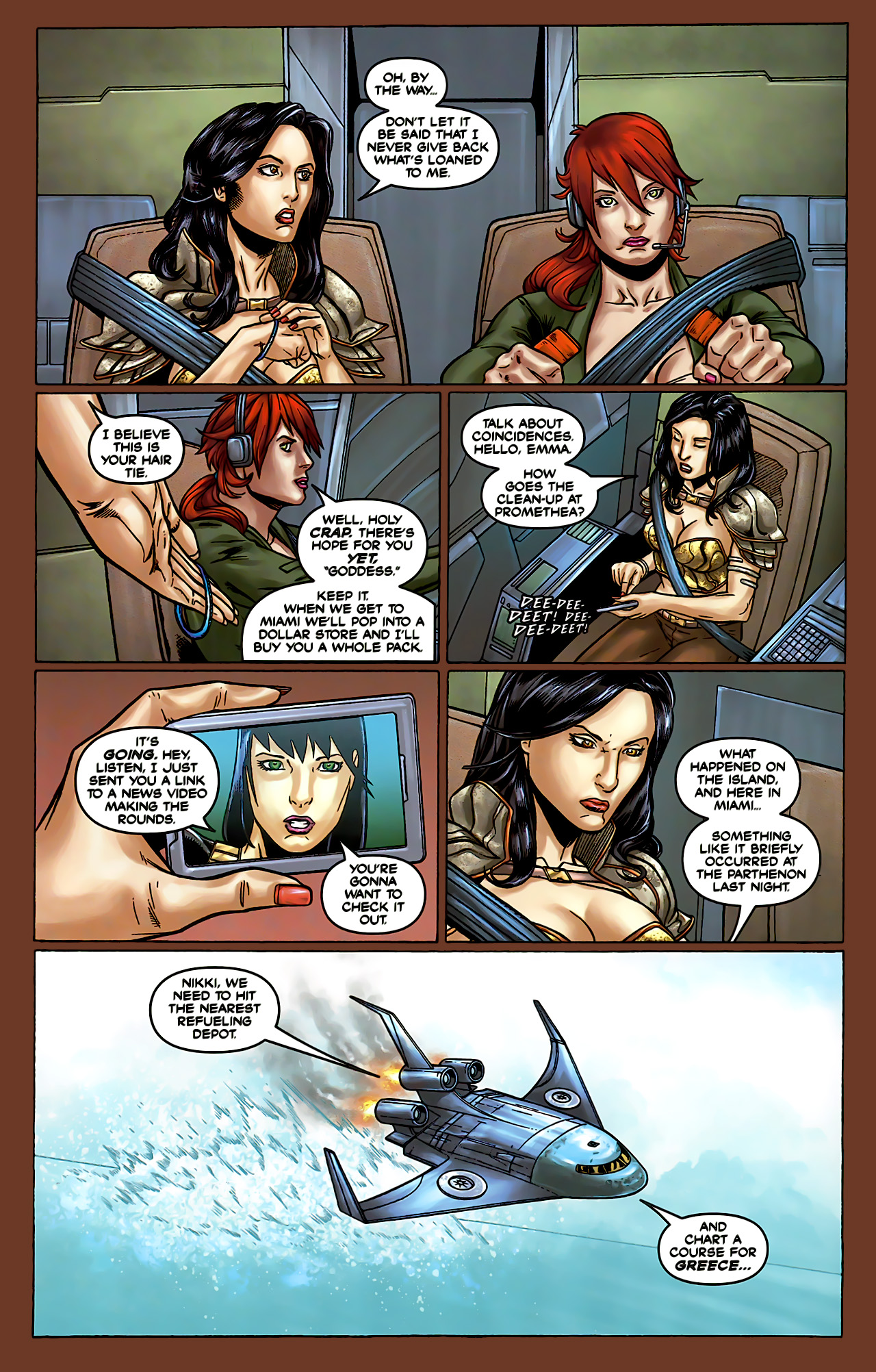 Read online War Goddess comic -  Issue #5 - 24
