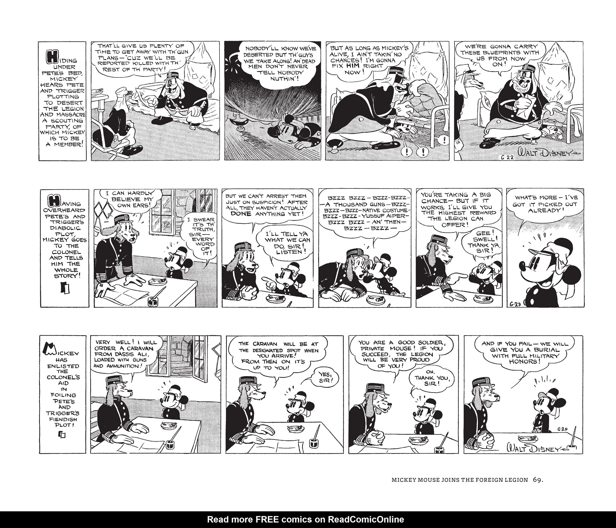 Read online Walt Disney's Mickey Mouse by Floyd Gottfredson comic -  Issue # TPB 4 (Part 1) - 69