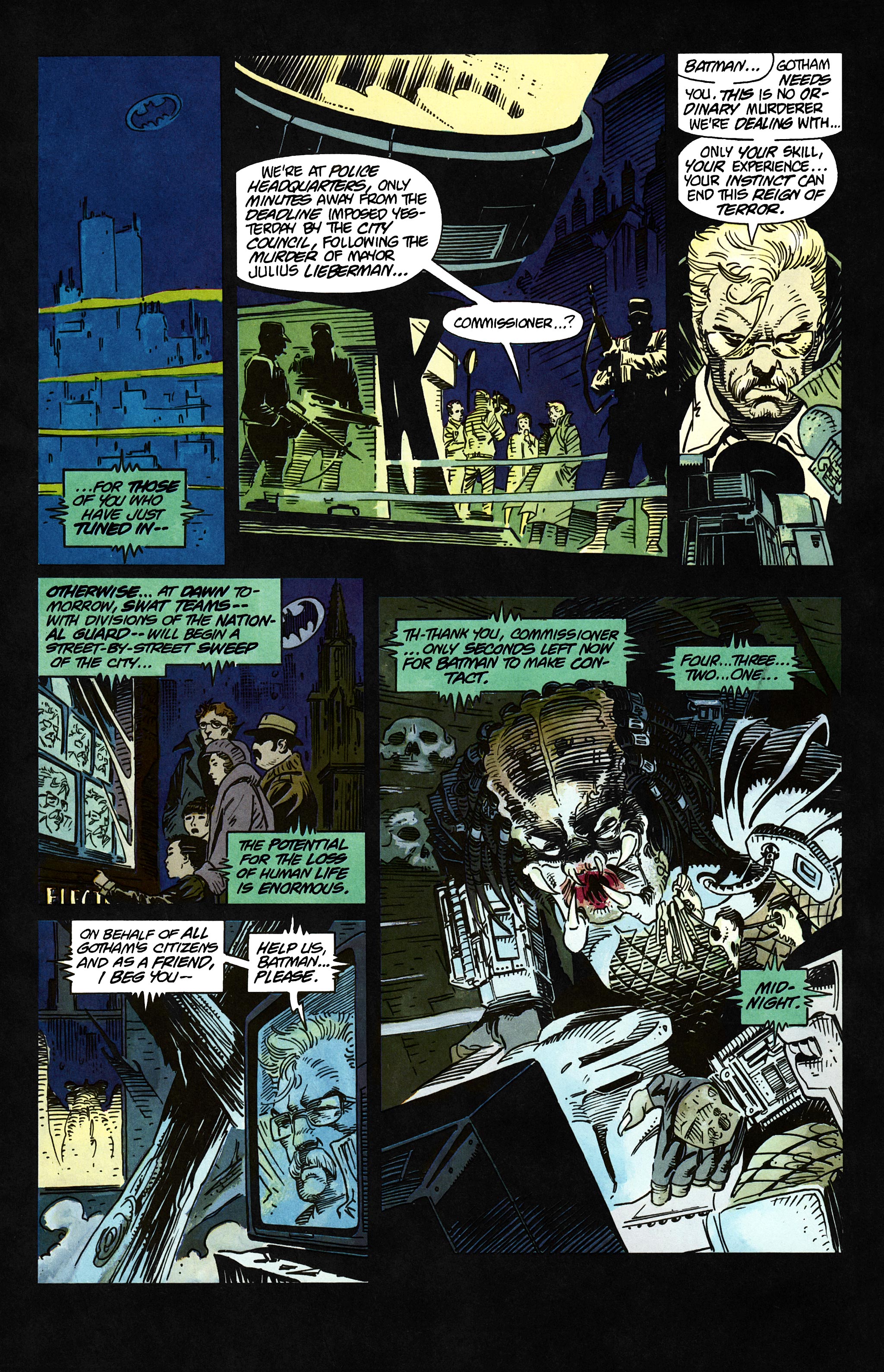 Read online Batman Versus Predator comic -  Issue # Full - 62