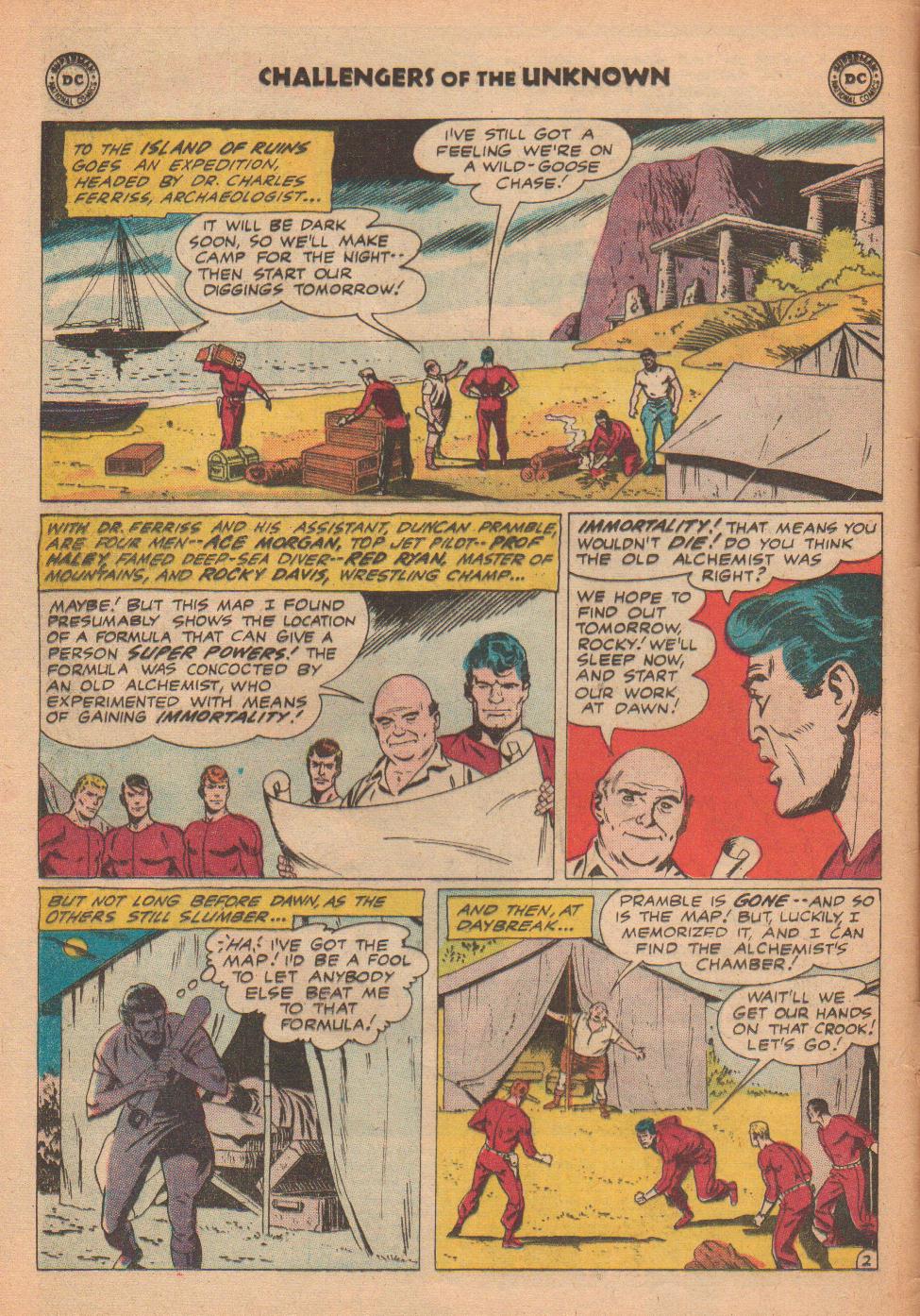 Read online Challengers of the Unknown (1958) comic -  Issue #14 - 4