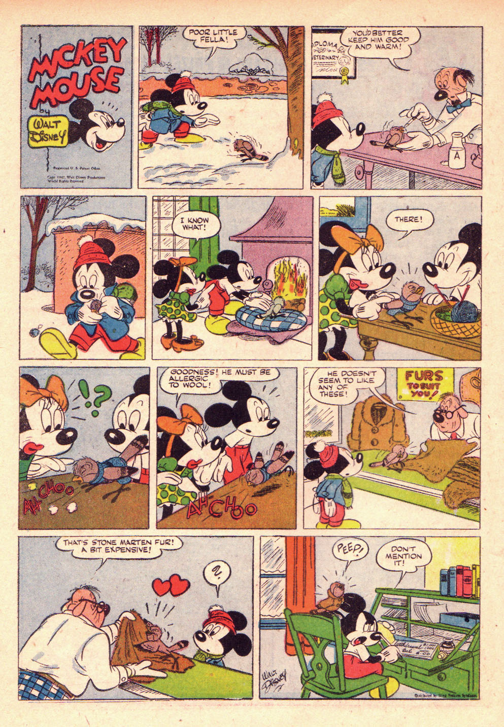 Read online Walt Disney's Comics and Stories comic -  Issue #114 - 30