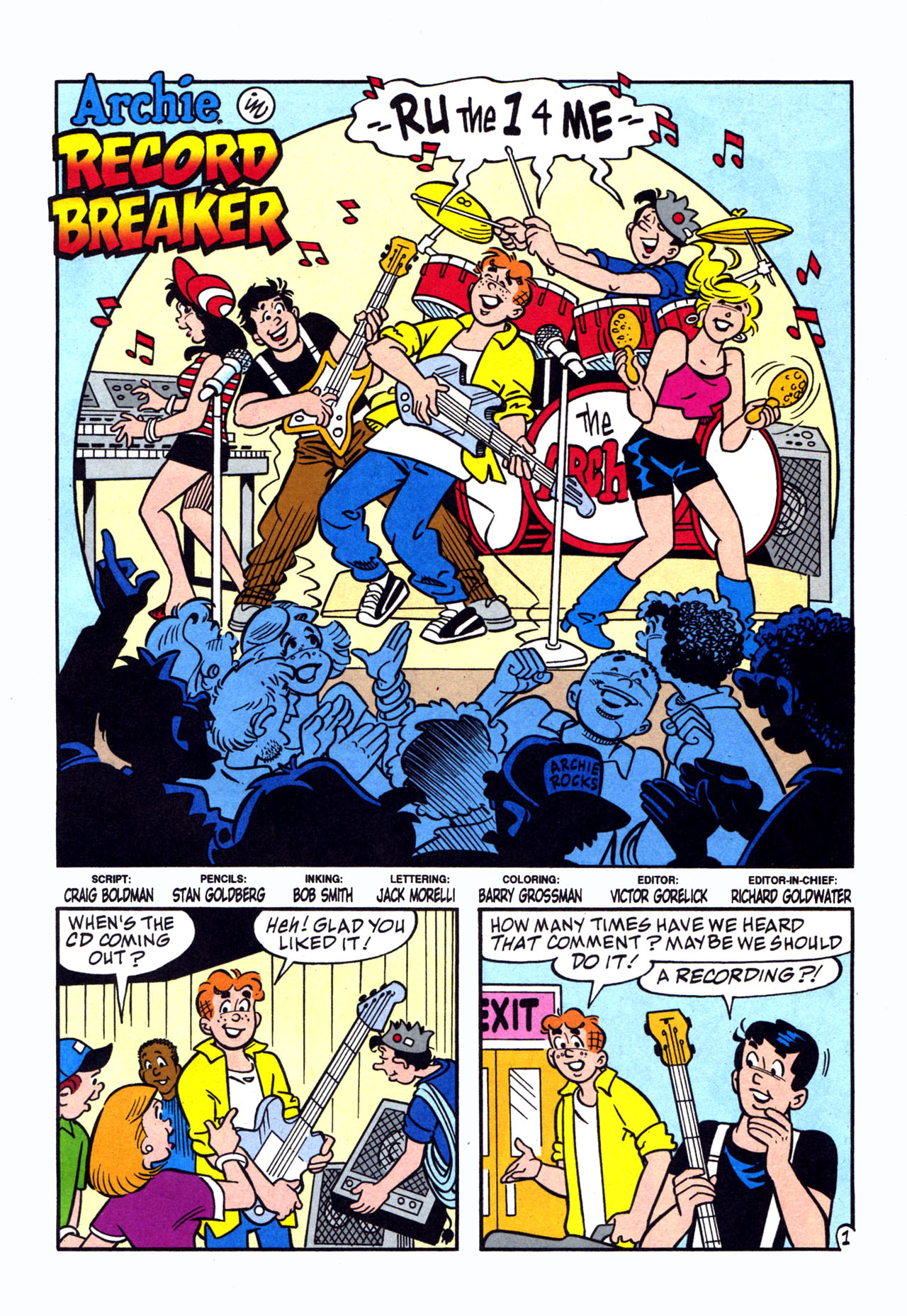 Read online Archie (1960) comic -  Issue #577 - 2