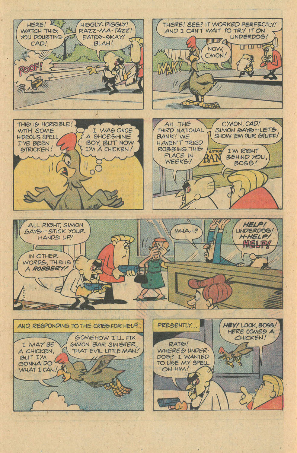 Read online Underdog (1975) comic -  Issue #9 - 13
