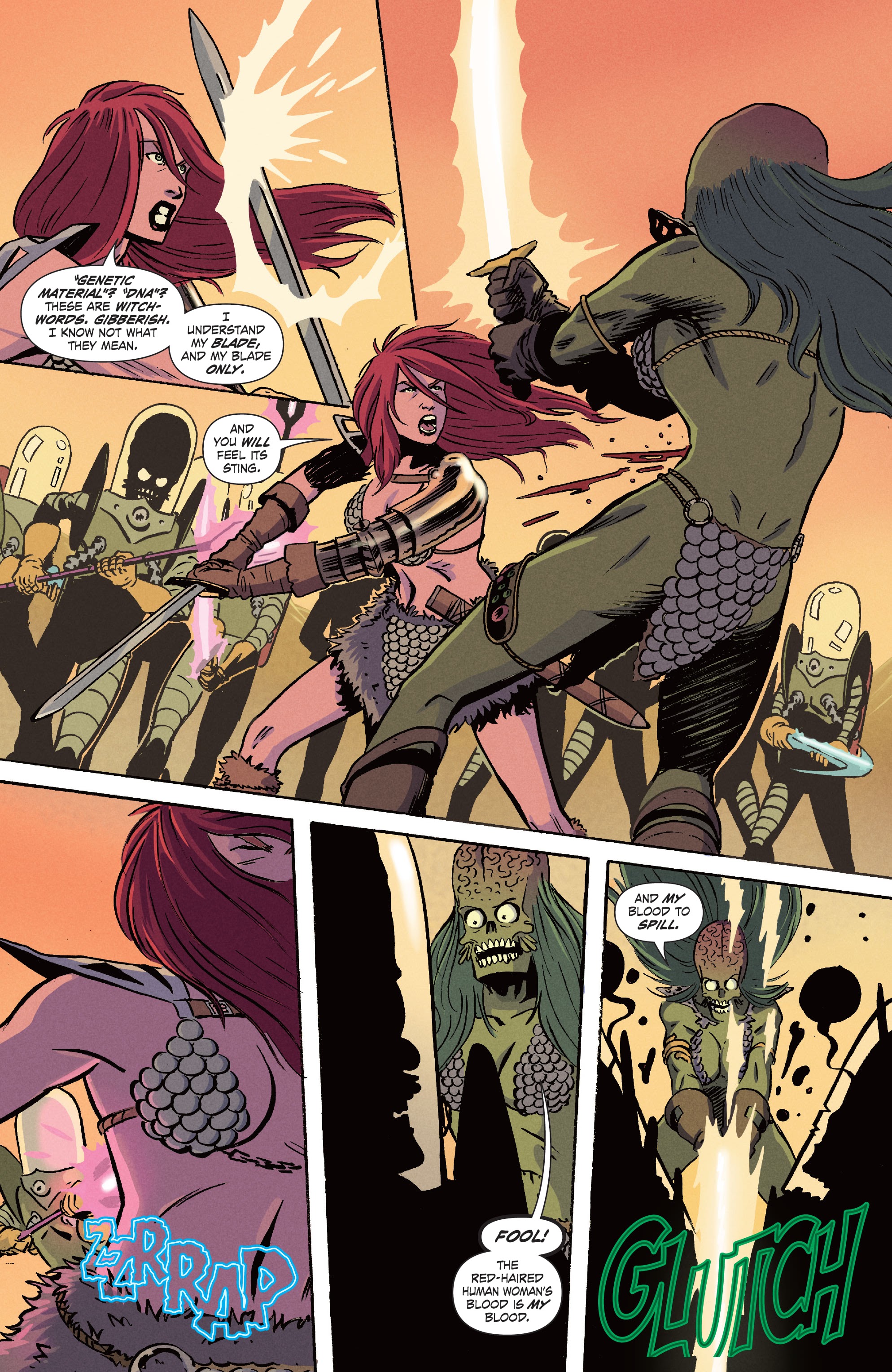 Read online Mars Attacks Red Sonja comic -  Issue #4 - 10