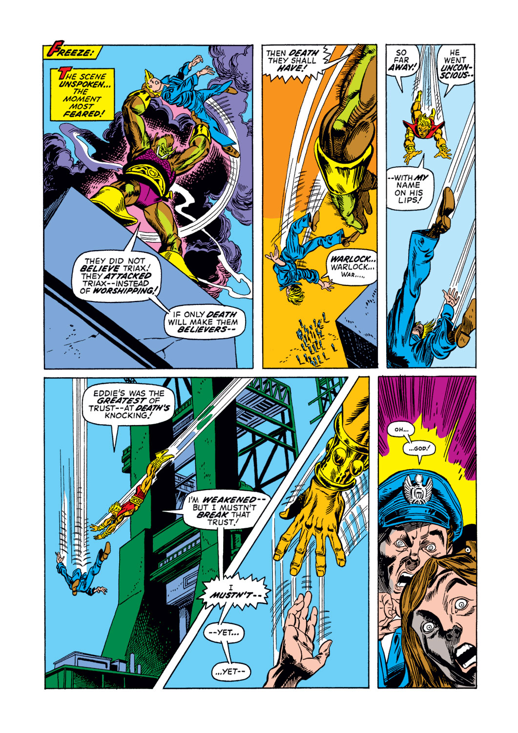 Read online Warlock (1972) comic -  Issue #4 - 17