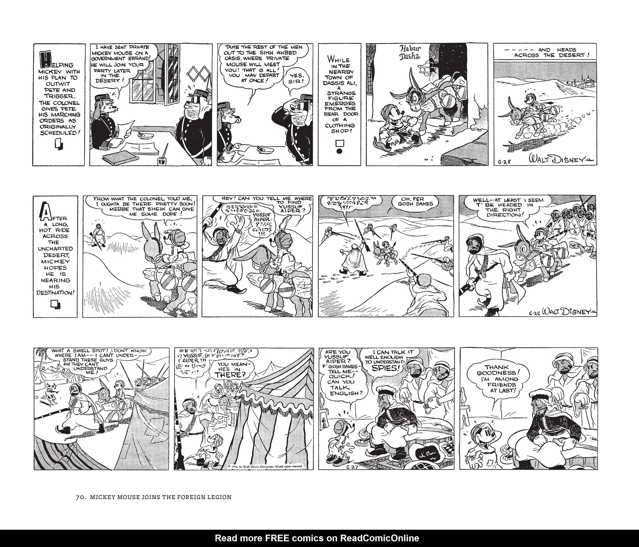 Read online Walt Disney's Mickey Mouse by Floyd Gottfredson comic -  Issue # TPB 4 (Part 1) - 70