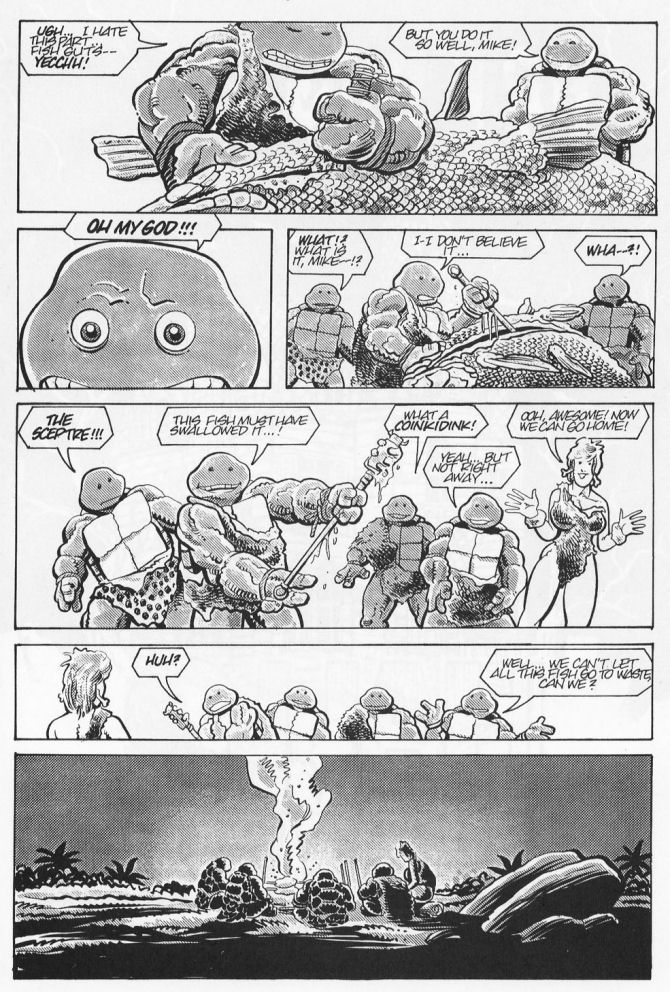 Tales of the Teenage Mutant Ninja Turtles issue 7 - Page 36