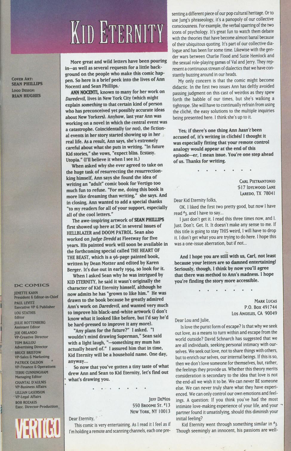 Read online Kid Eternity (1993) comic -  Issue #6 - 25