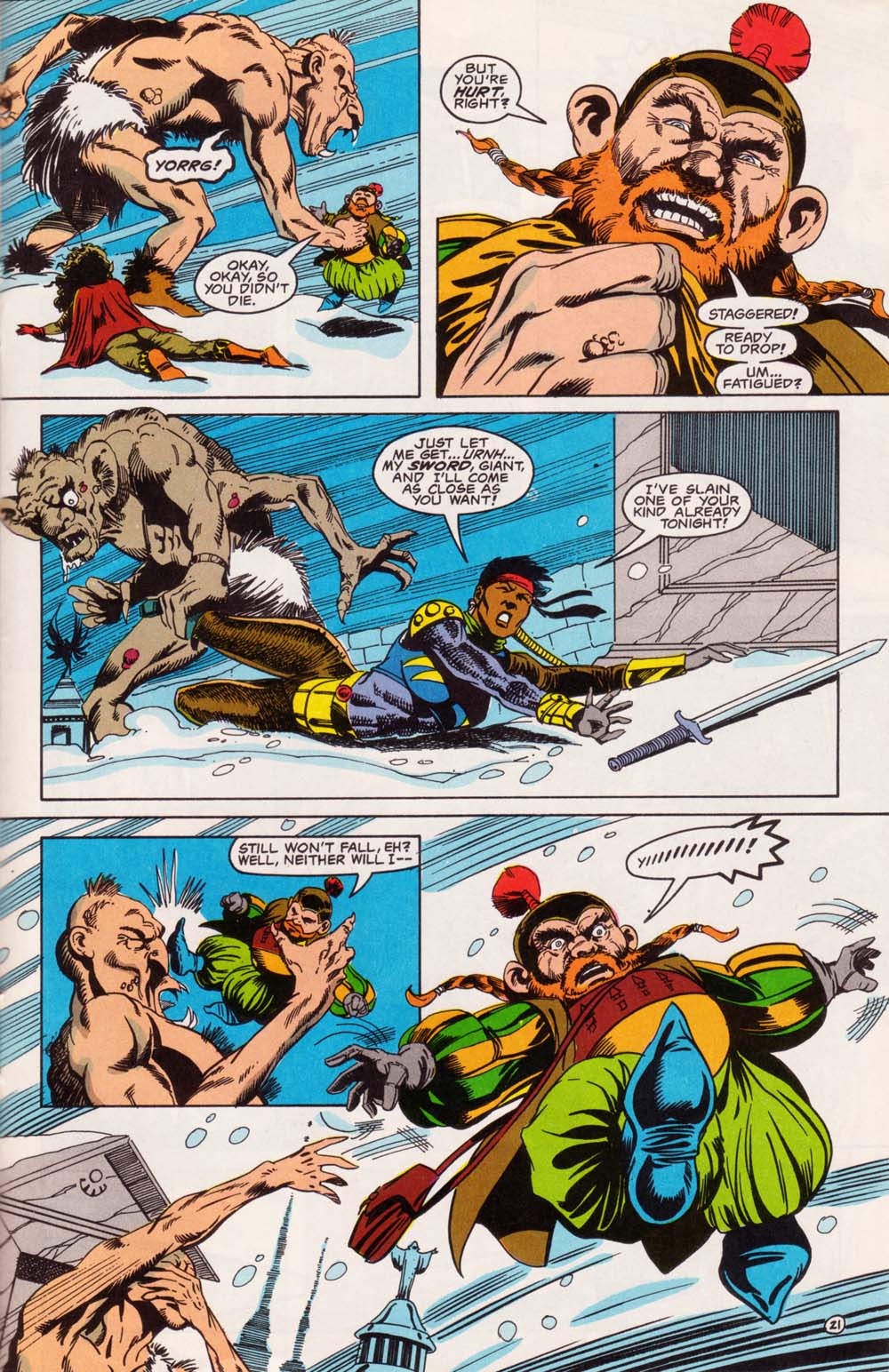 Read online Advanced Dungeons & Dragons comic -  Issue #5 - 22