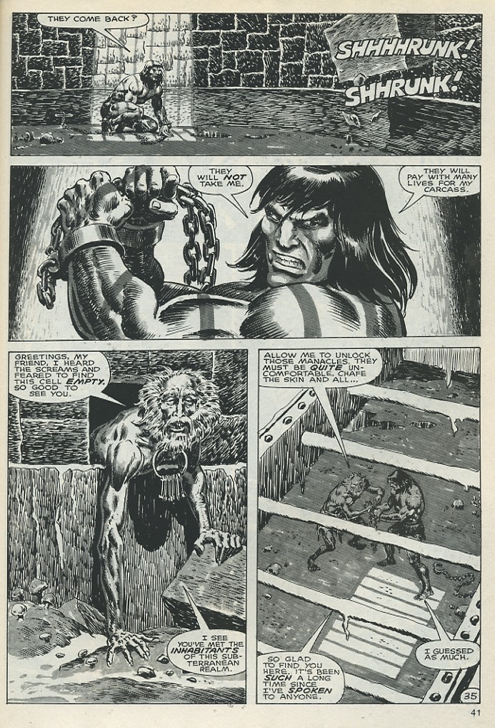 Read online The Savage Sword Of Conan comic -  Issue #134 - 41