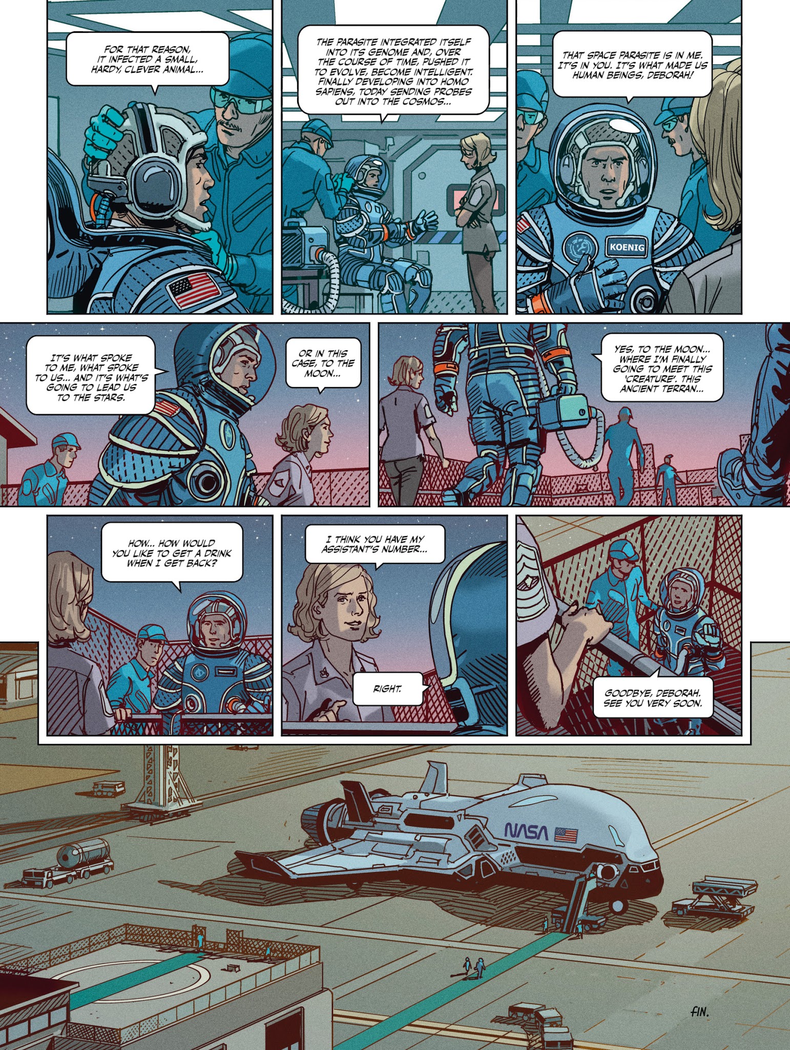 Read online Exo comic -  Issue #3 - 49