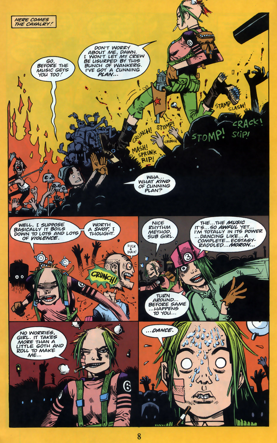 Read online Tank Girl: The Odyssey comic -  Issue #3 - 10