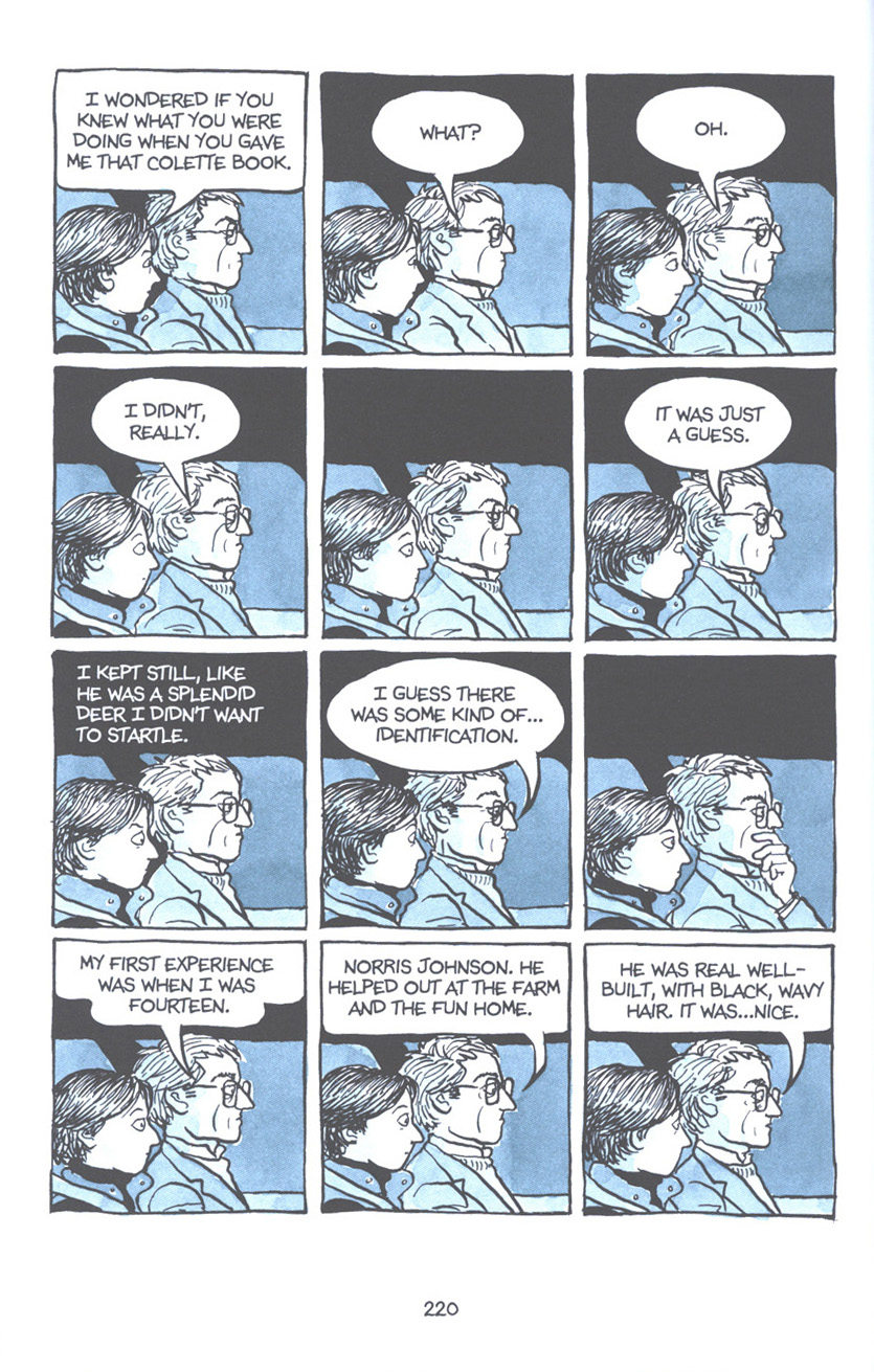 Read online Fun Home: A Family Tragicomic comic -  Issue # TPB - 226