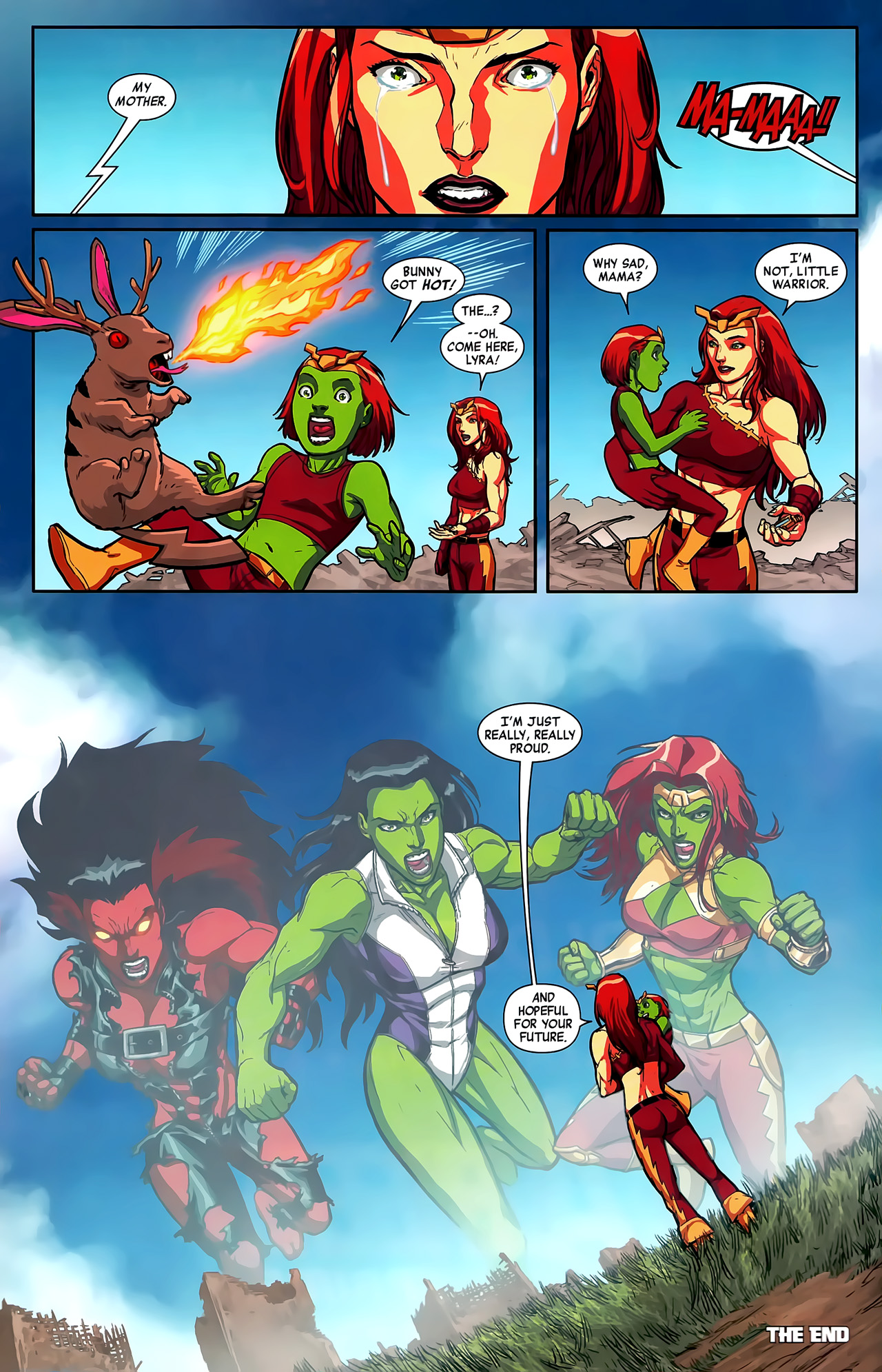 Read online Fall of the Hulks: The Savage She-Hulks comic -  Issue #3 - 24