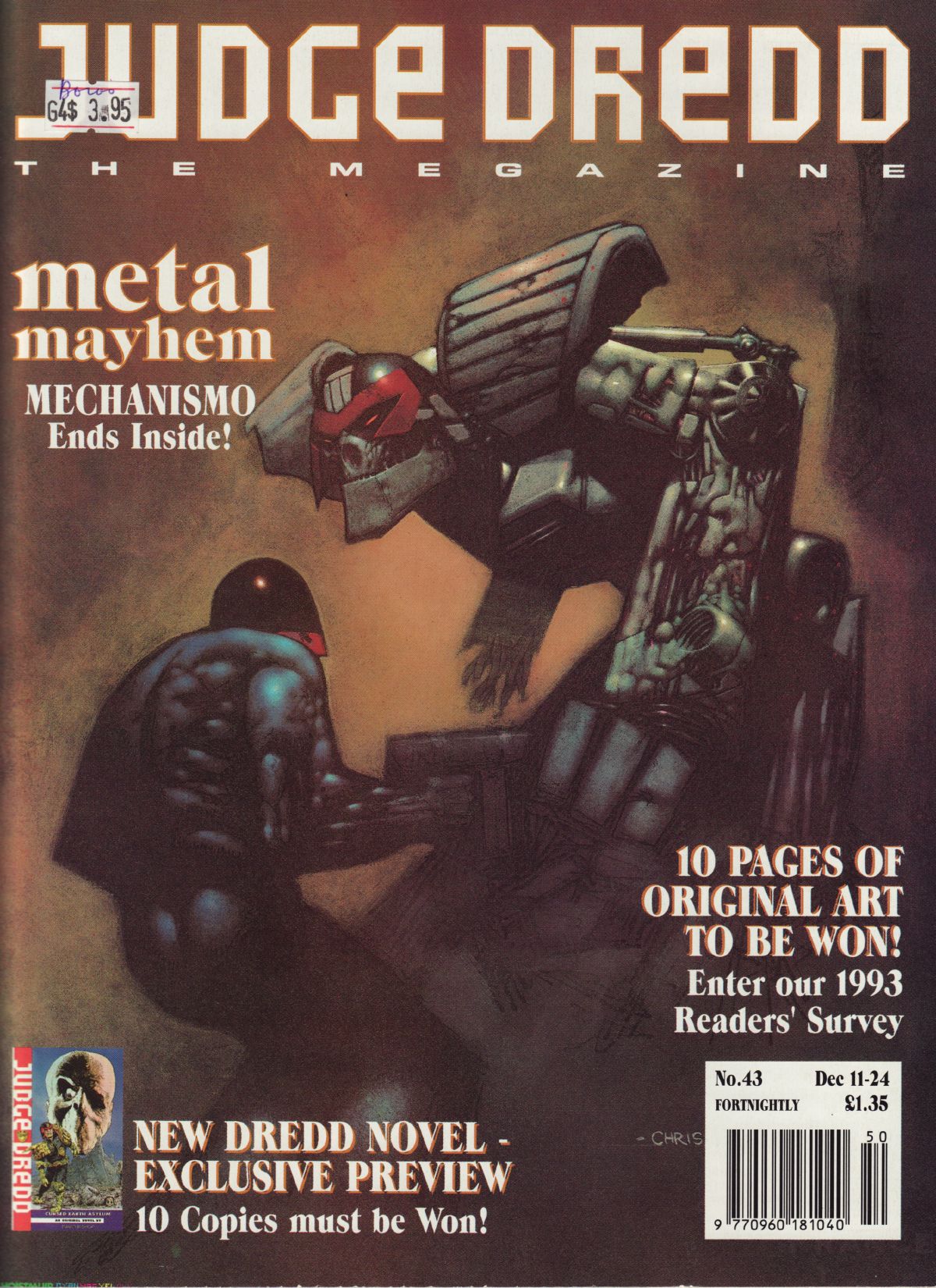 Read online Judge Dredd: The Megazine (vol. 2) comic -  Issue #43 - 1