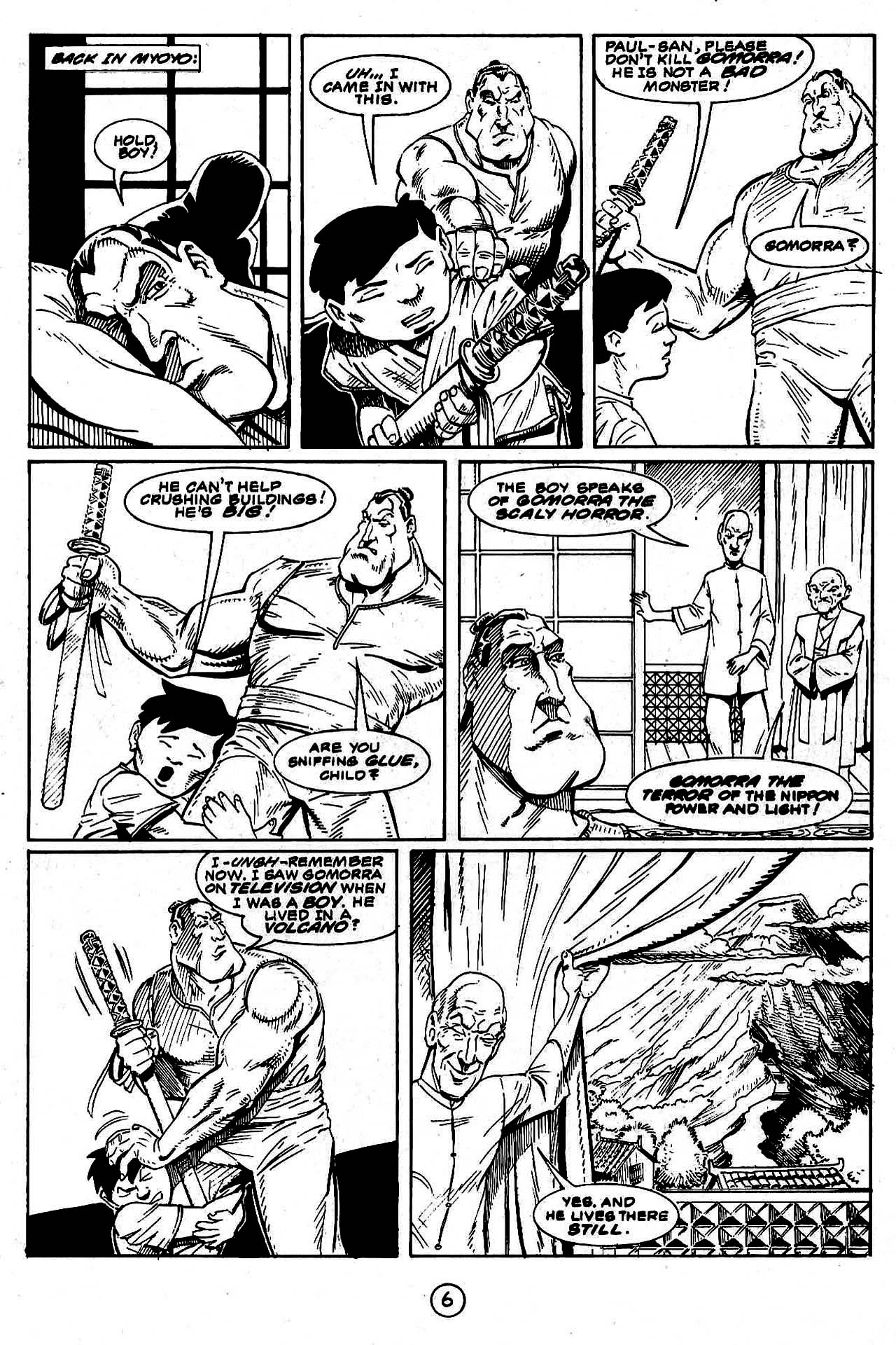 Read online Paul the Samurai (1992) comic -  Issue #7 - 7