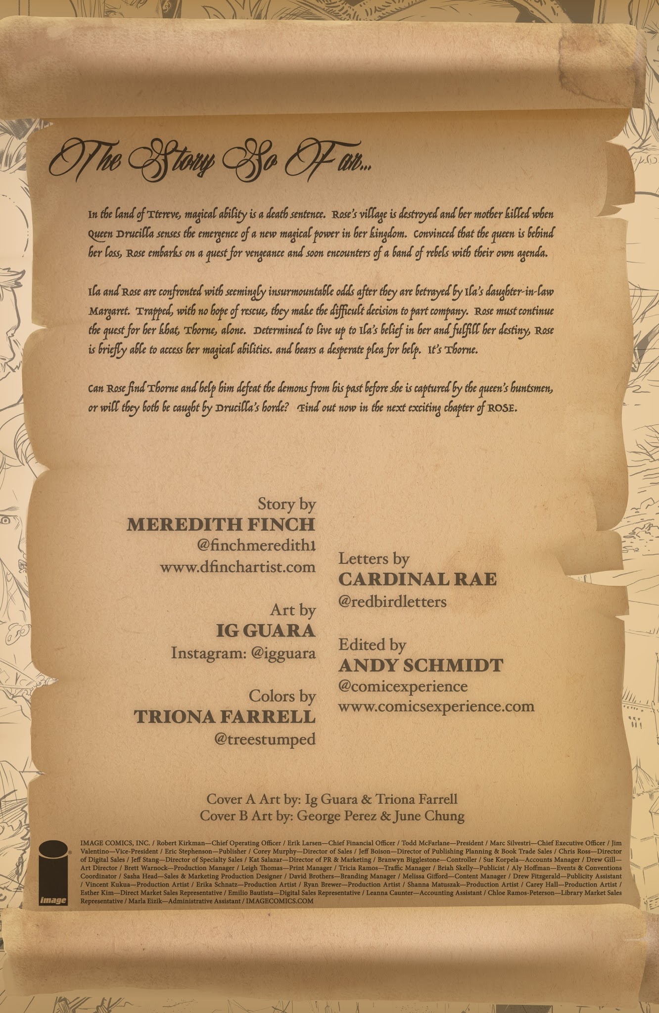 Read online Rose comic -  Issue #5 - 2