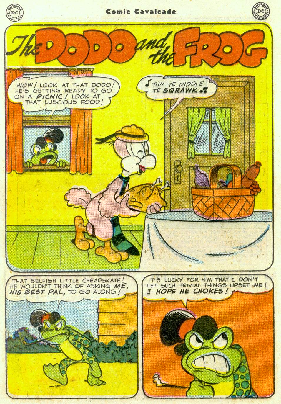 Read online Comic Cavalcade comic -  Issue #49 - 36