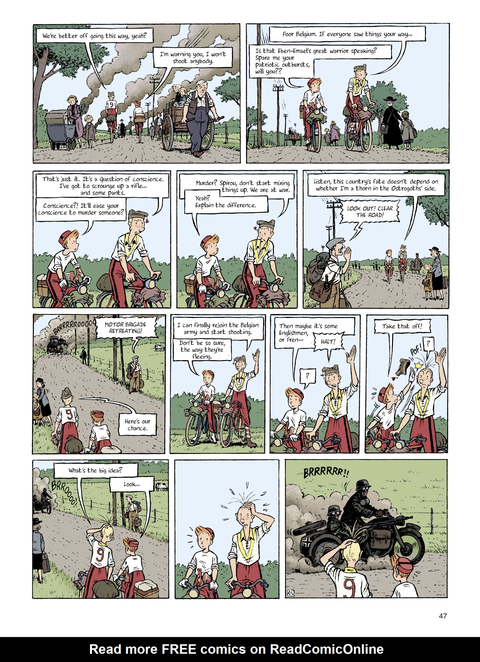 Read online Spirou: Hope Against All Odds comic -  Issue #1 - 47