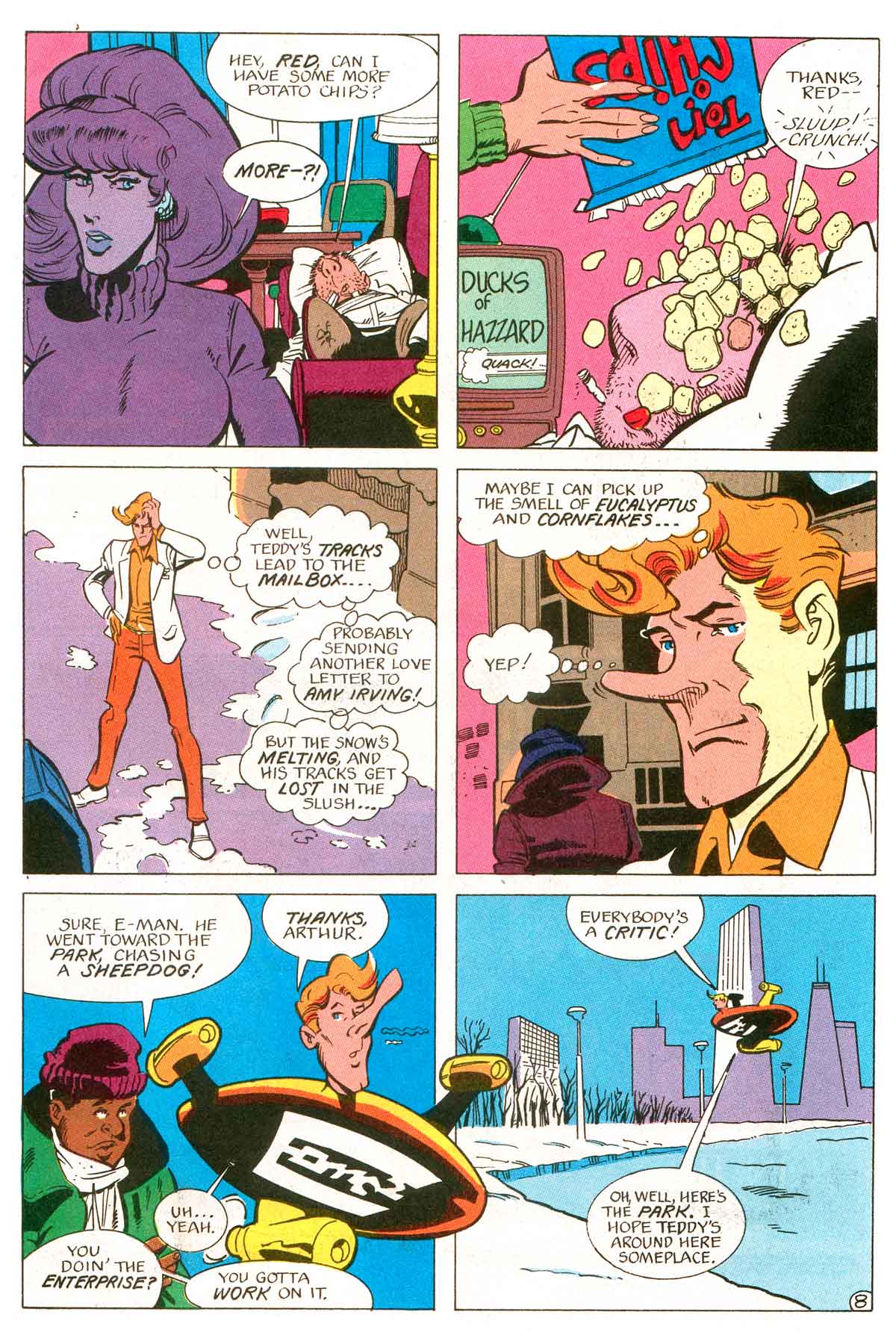 Read online E-Man (1983) comic -  Issue #17 - 11