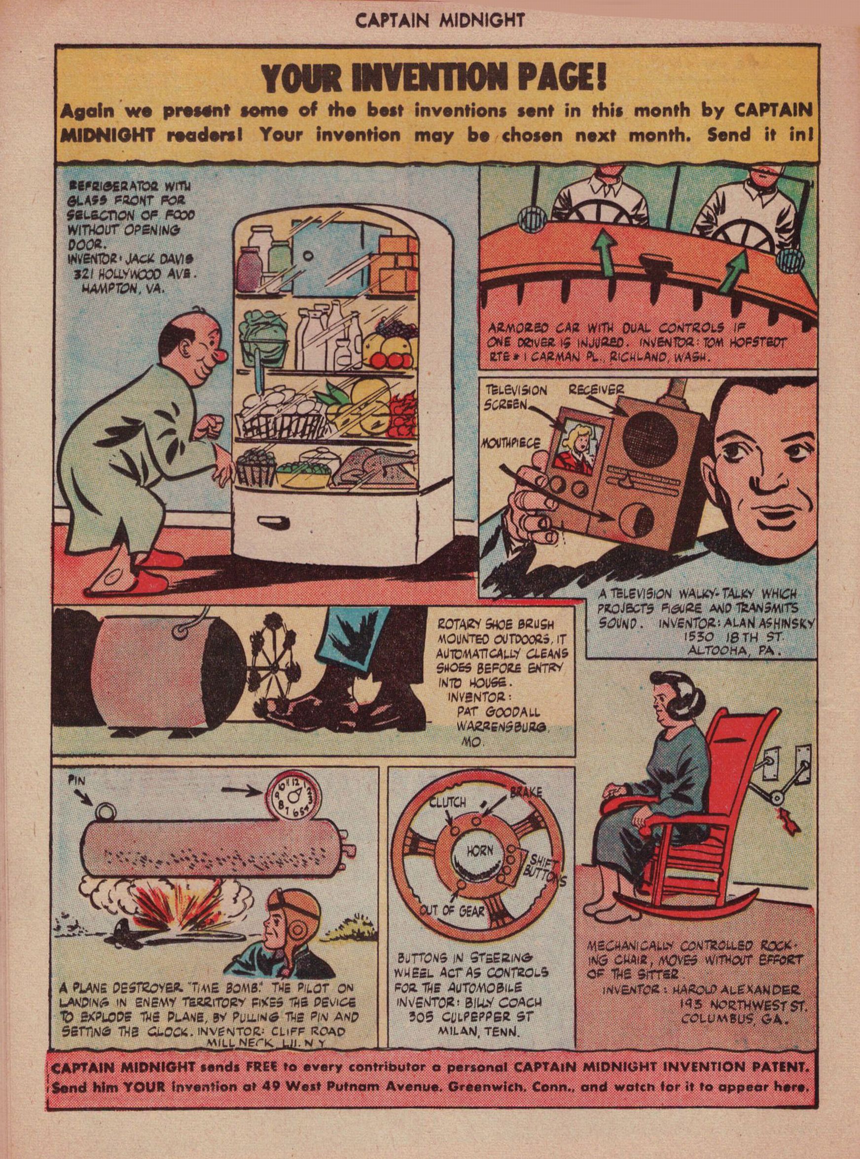 Read online Captain Midnight (1942) comic -  Issue #41 - 24