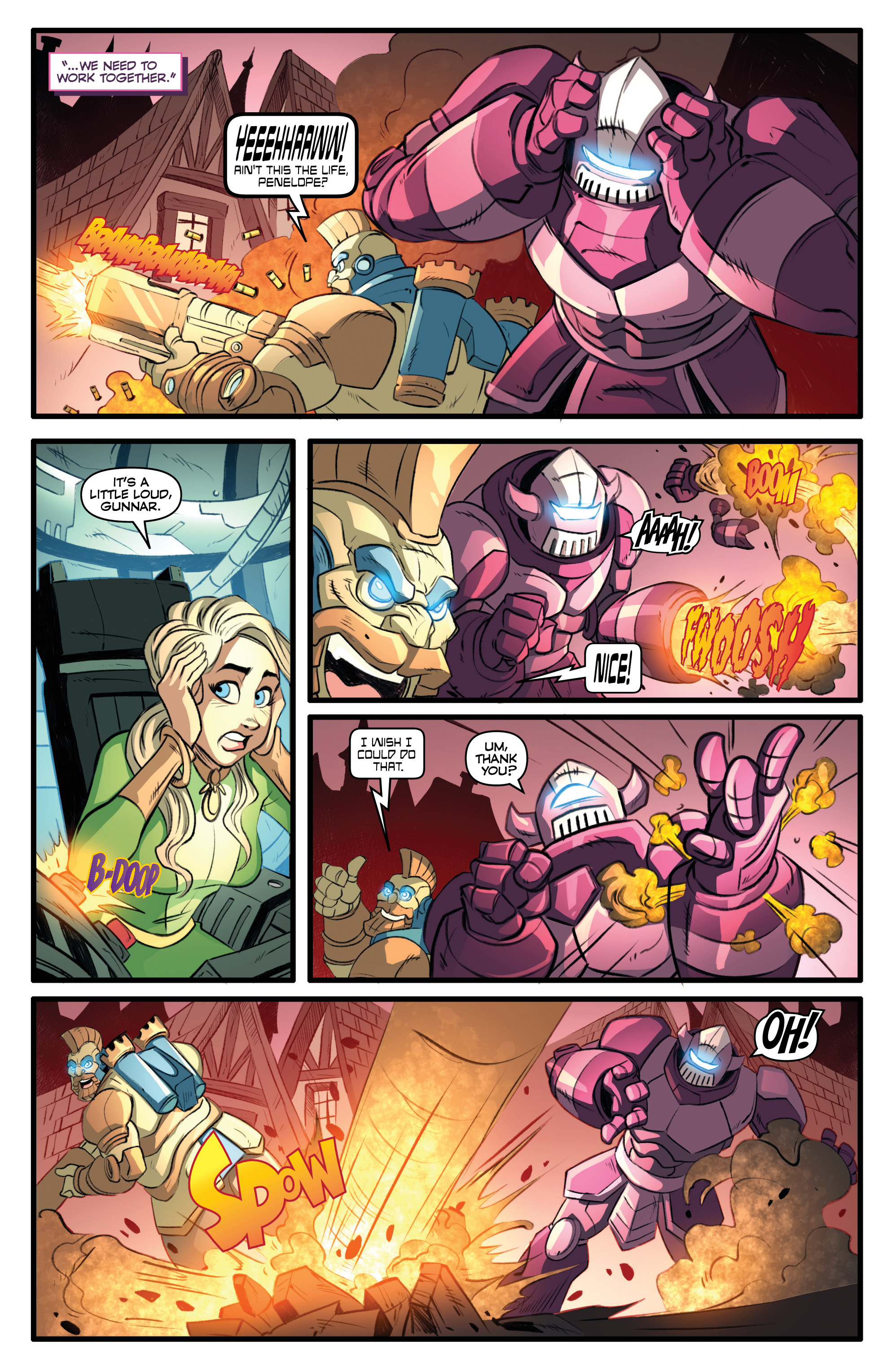 Read online Robots Versus Princesses comic -  Issue #4 - 4