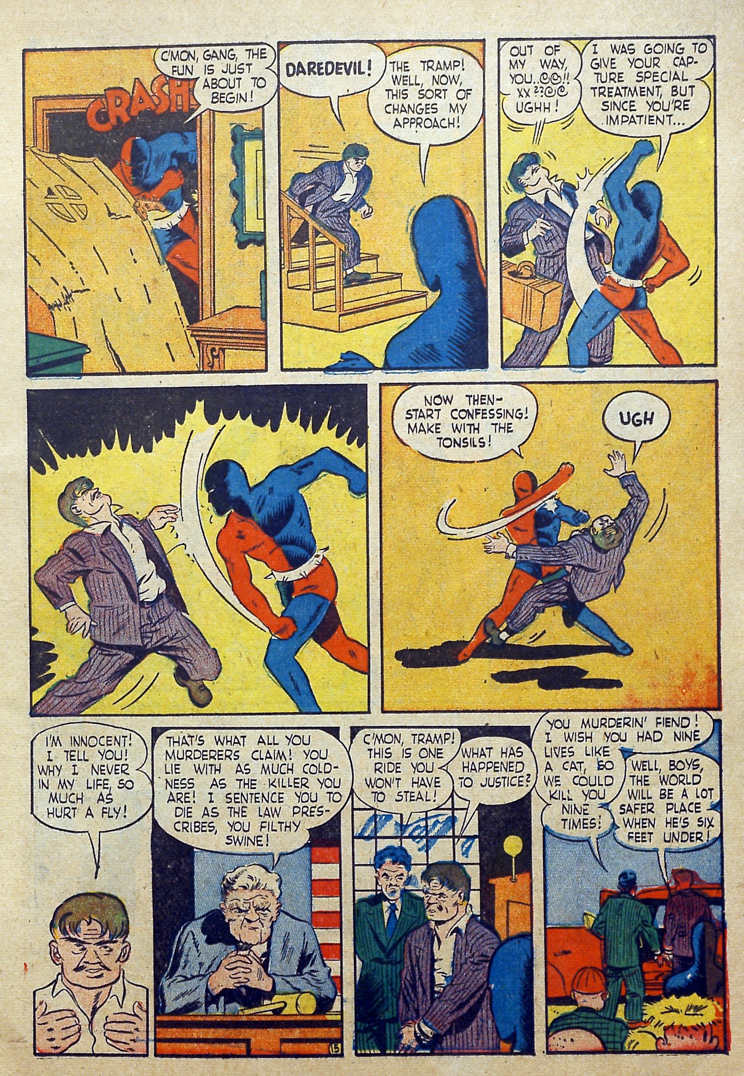 Read online Daredevil (1941) comic -  Issue #22 - 19