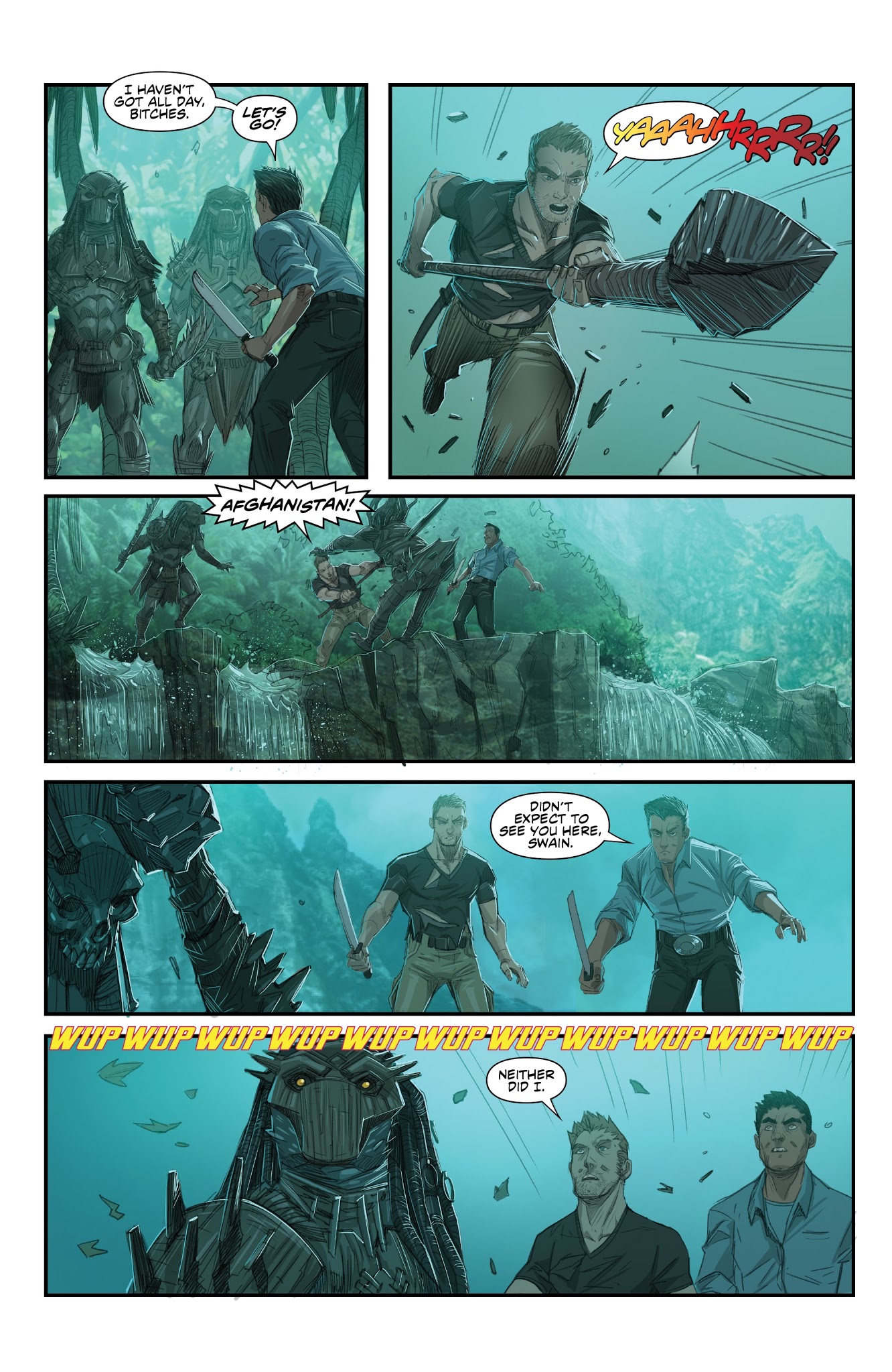 Read online Predator: Hunters comic -  Issue #5 - 22
