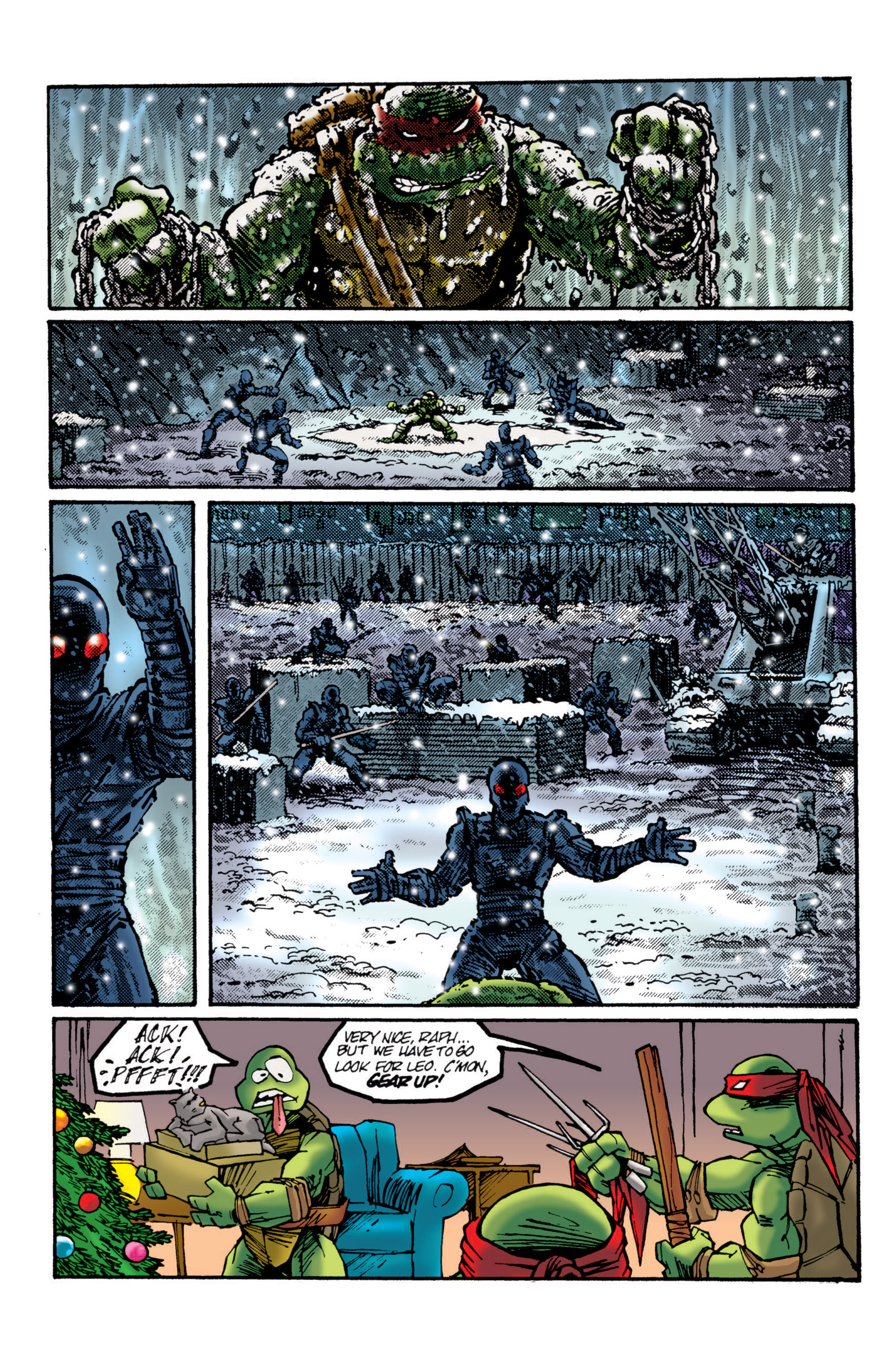 Read online Teenage Mutant Ninja Turtles Color Classics: Leonardo Micro-Series comic -  Issue # Full - 29