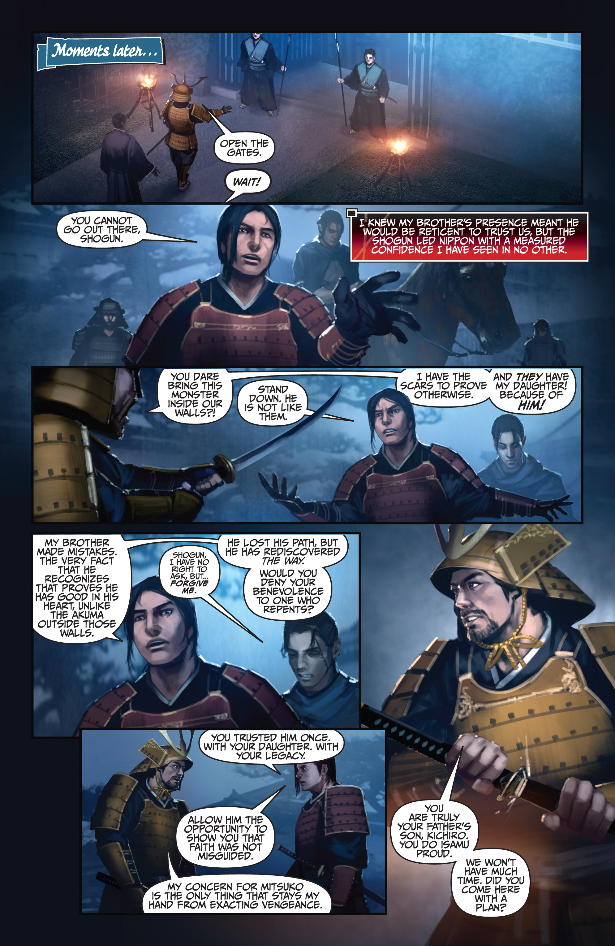 Read online Bushido: The Way of the Warrior comic -  Issue #5 - 8