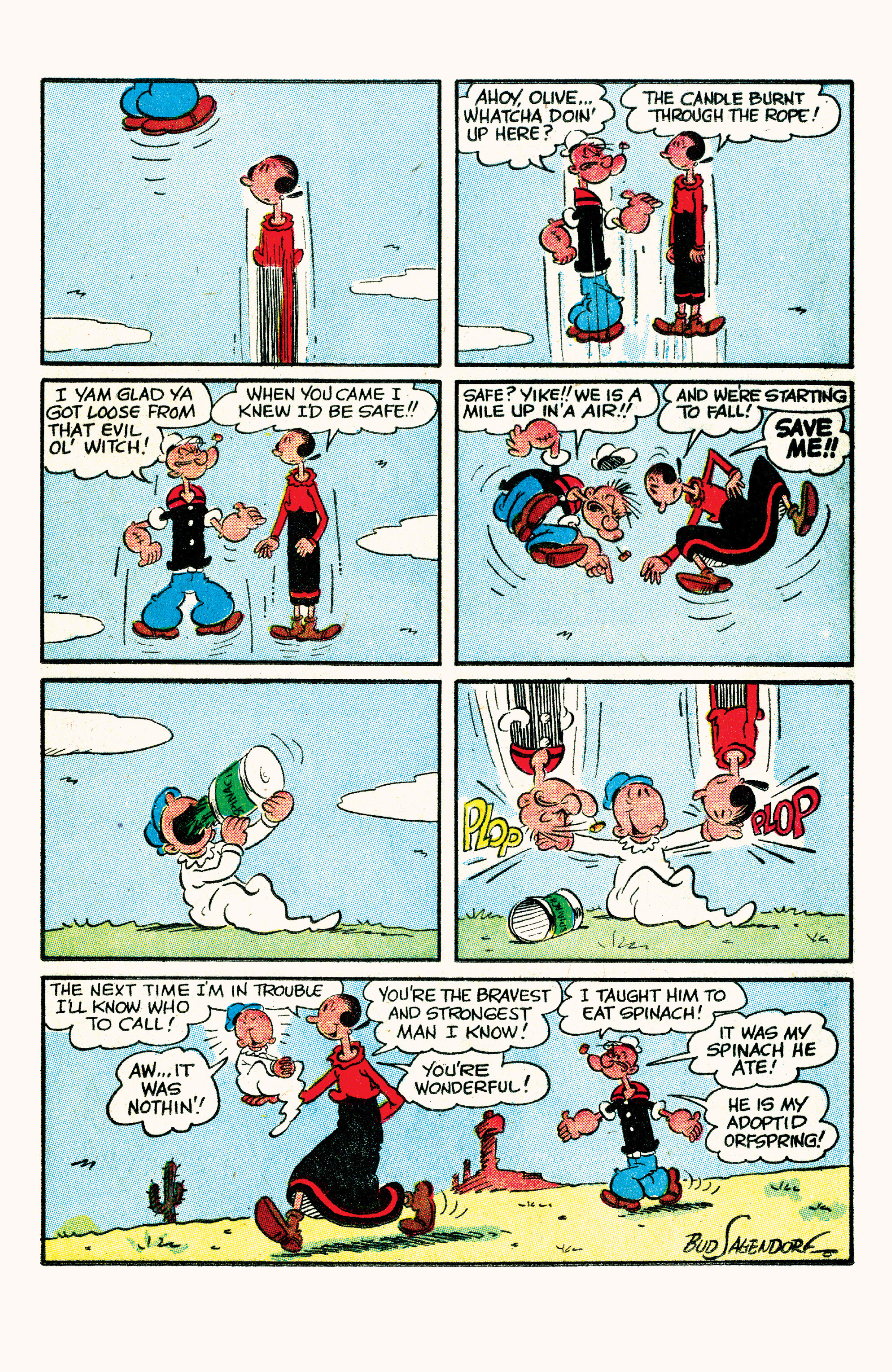 Read online Classic Popeye comic -  Issue #52 - 16