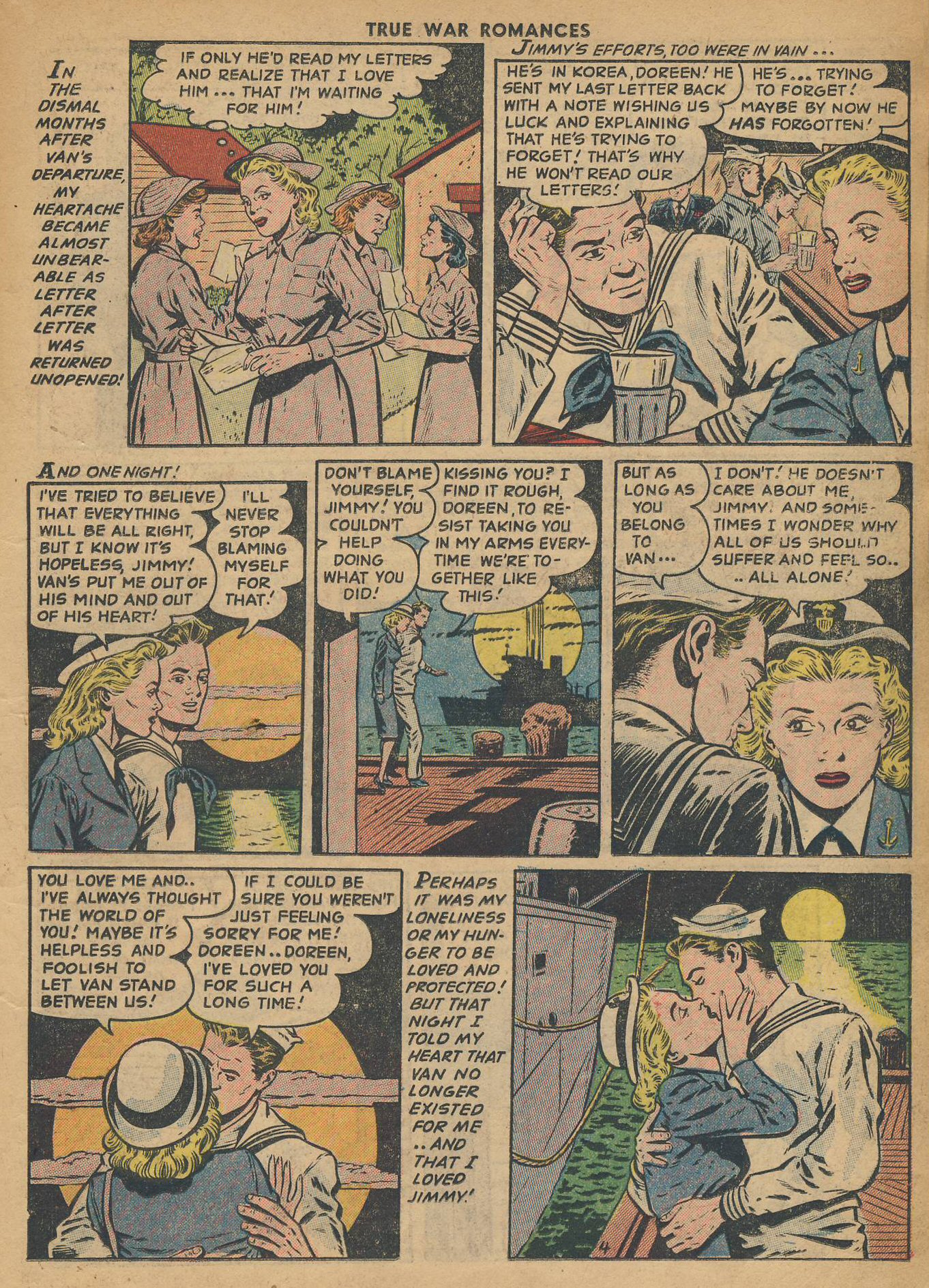Read online True War Romances comic -  Issue #3 - 15