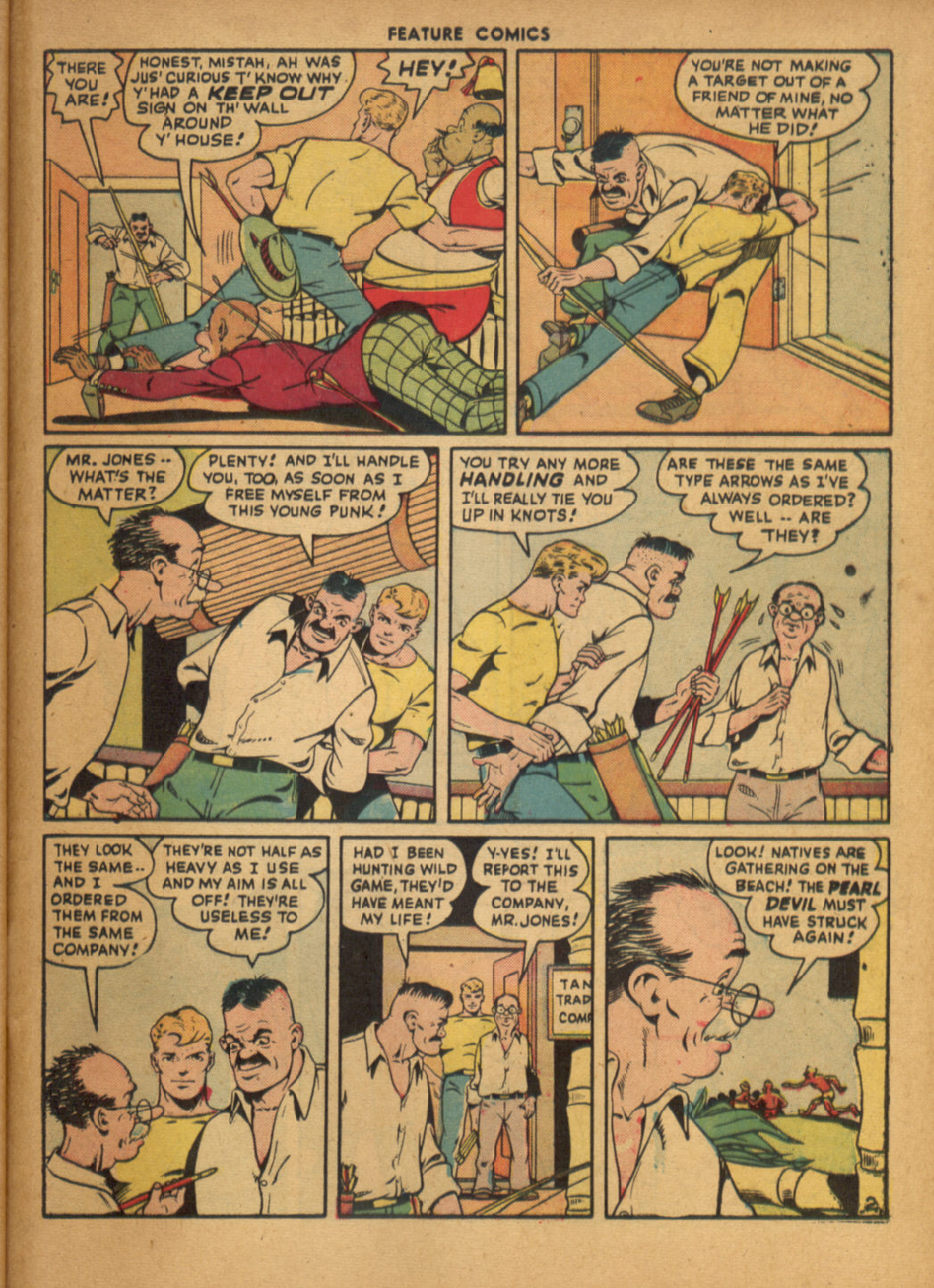 Read online Feature Comics comic -  Issue #104 - 53