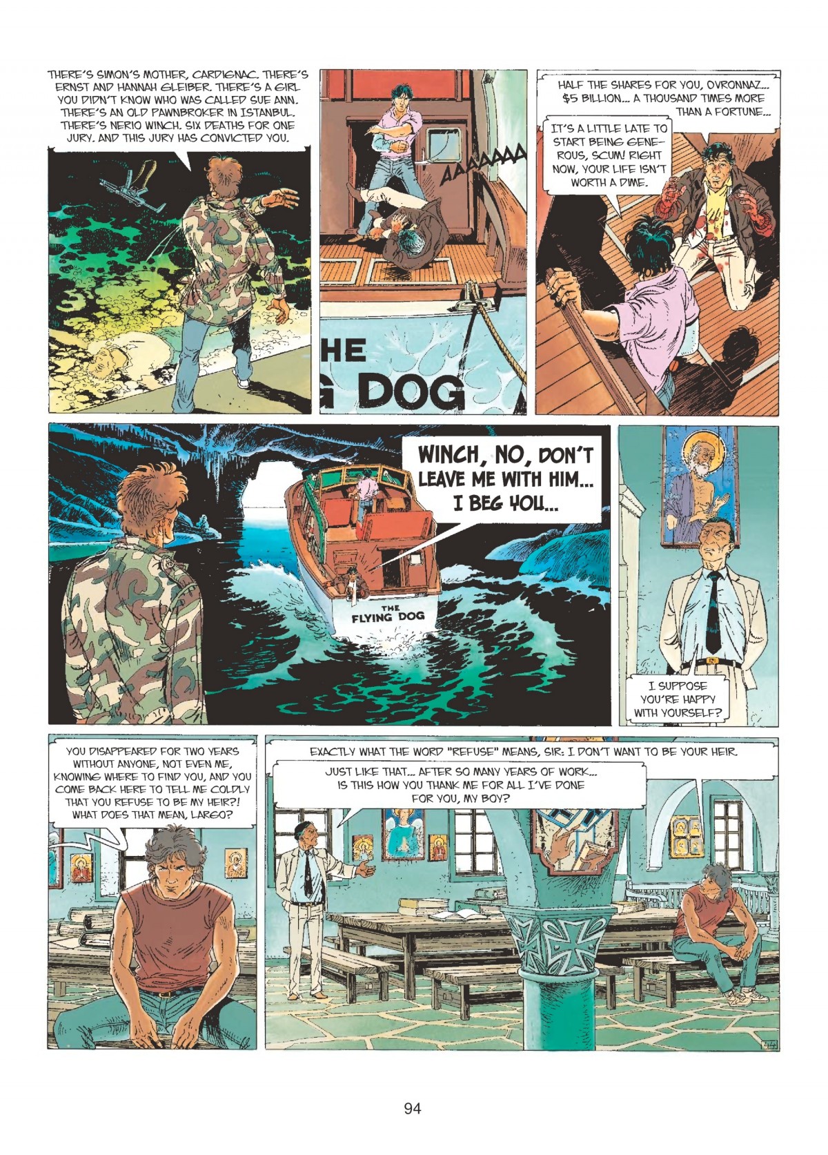 Read online Largo Winch comic -  Issue # TPB 1 - 94