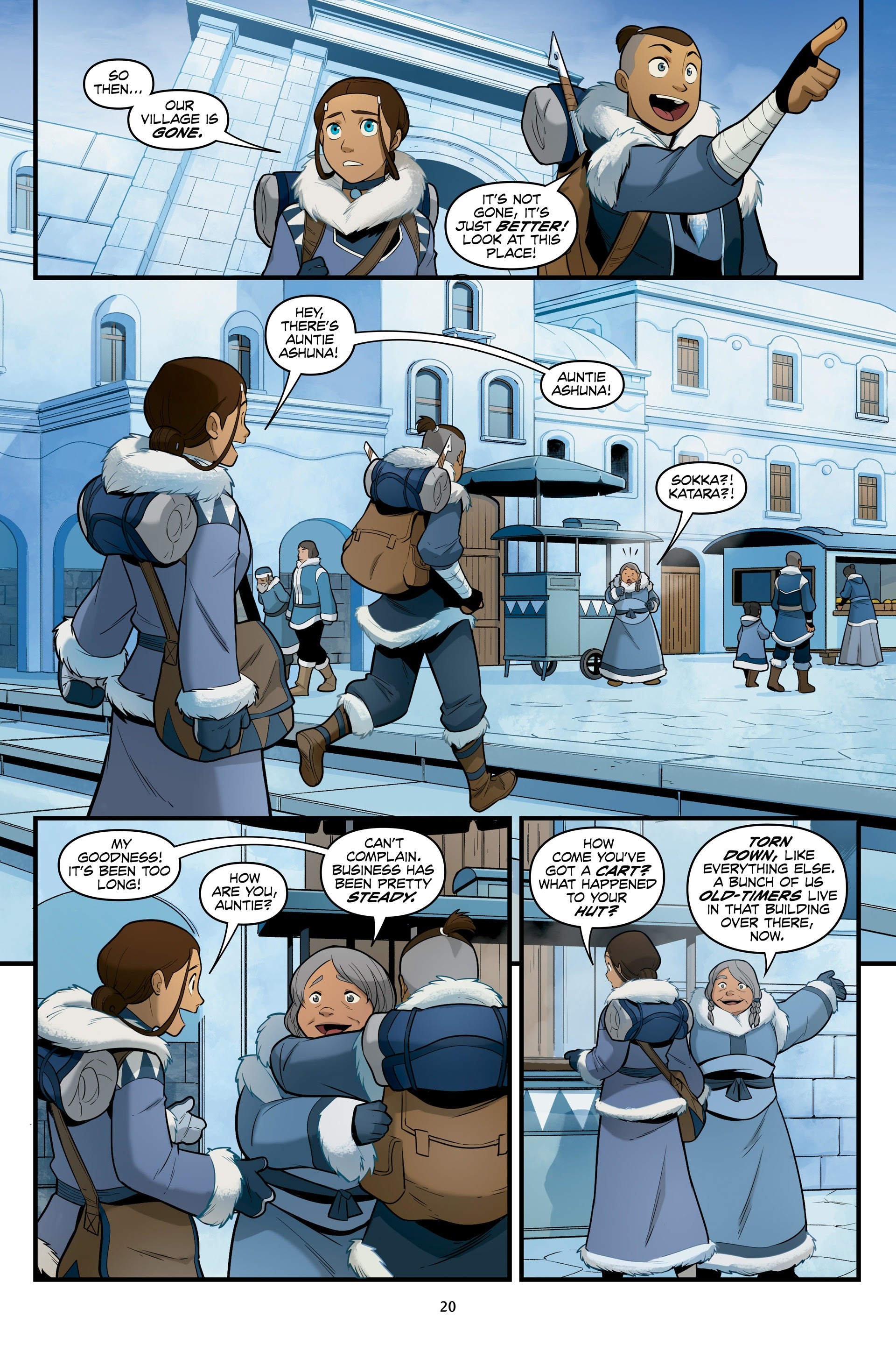 Read online Avatar: The Last Airbender--North and South Omnibus comic -  Issue # TPB (Part 1) - 20