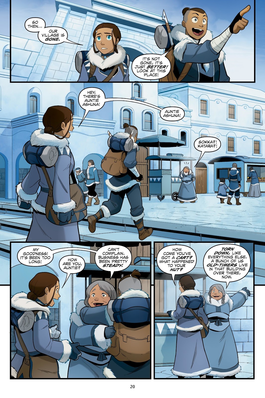 Avatar: The Last Airbender--North and South Omnibus issue TPB (Part 1) - Page 20