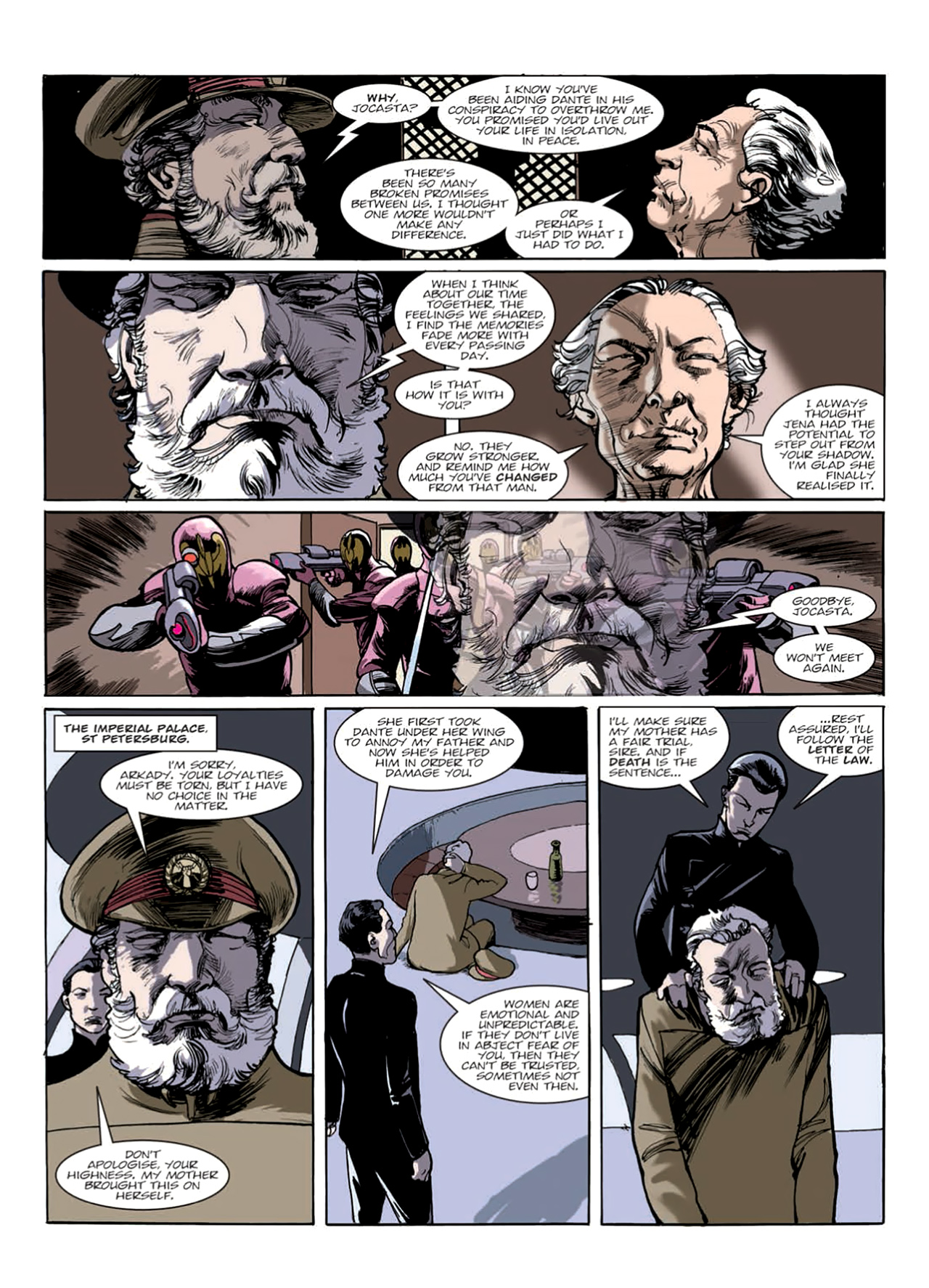 Read online Nikolai Dante comic -  Issue # TPB 9 - 126
