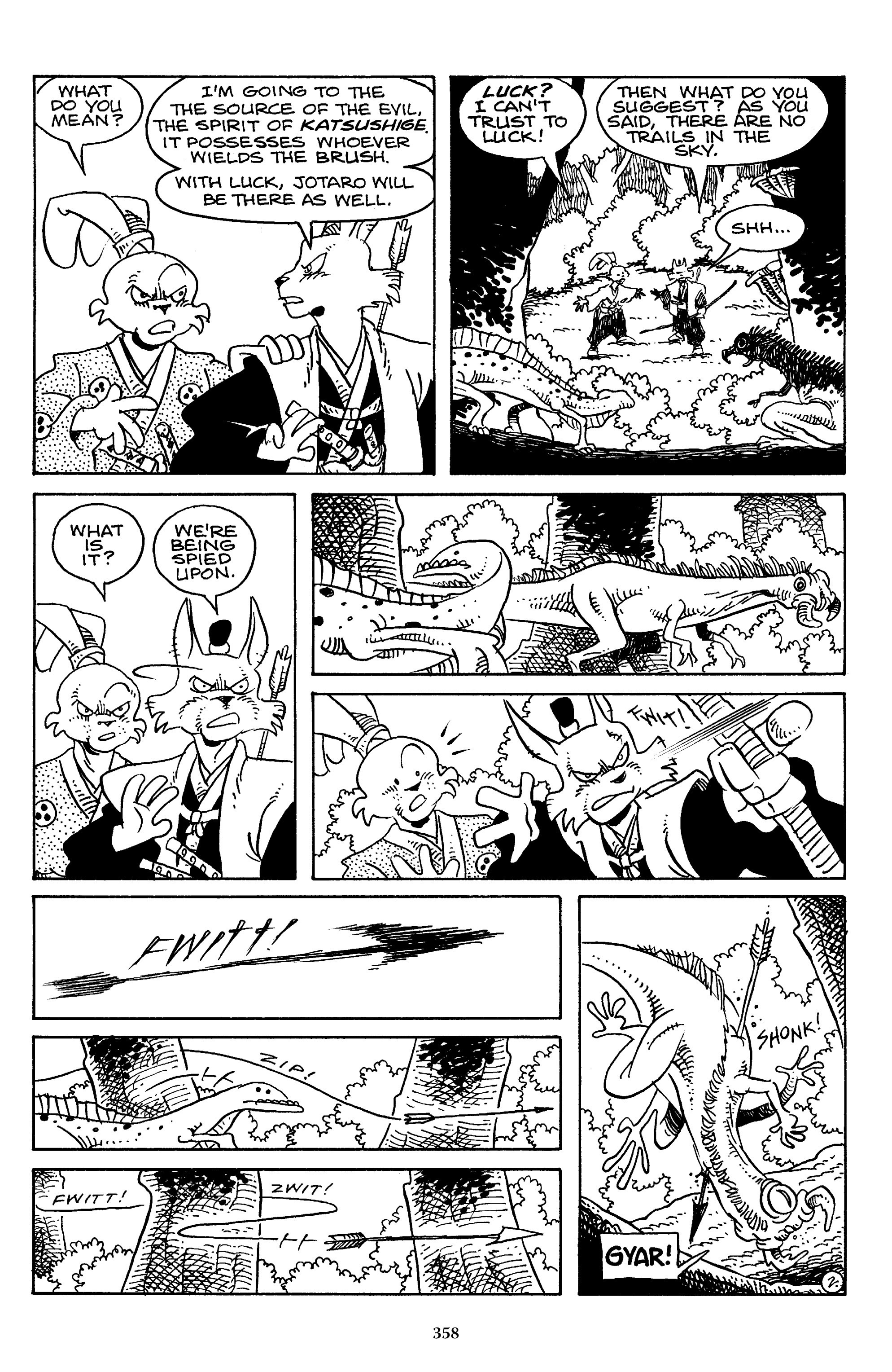 Read online The Usagi Yojimbo Saga comic -  Issue # TPB 4 - 355