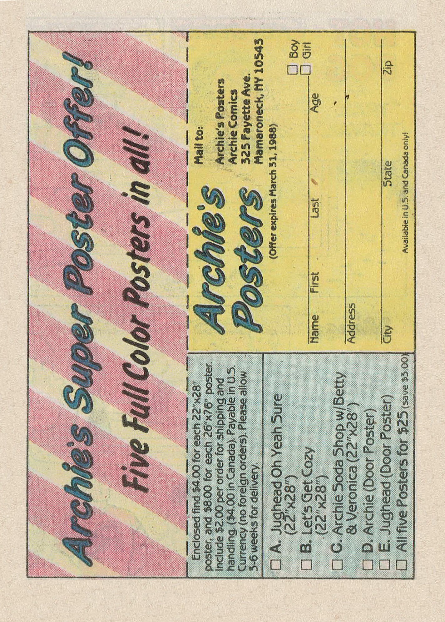 Read online Betty and Veronica Digest Magazine comic -  Issue #28 - 67