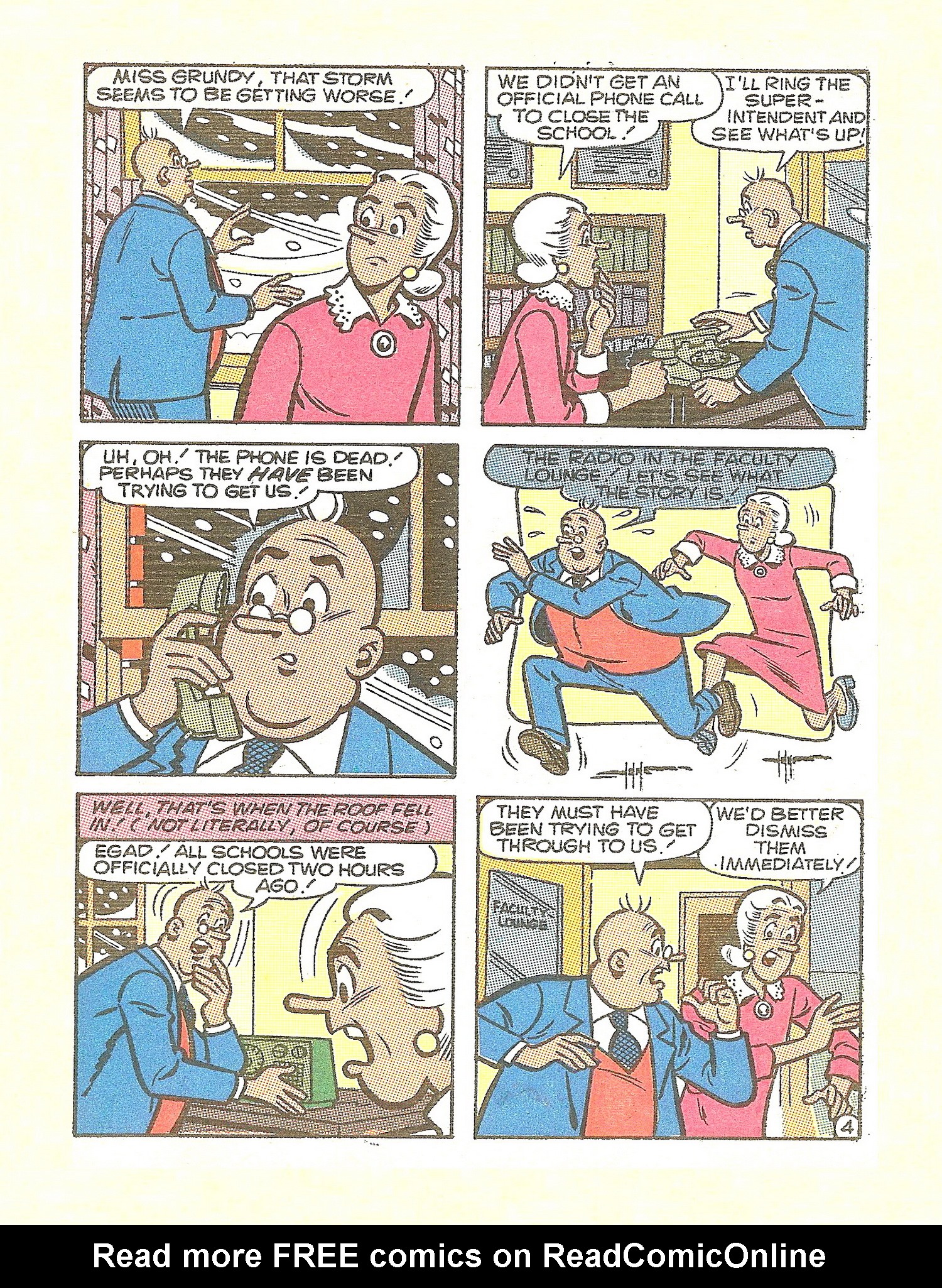 Read online Jughead Jones Comics Digest comic -  Issue #61 - 71