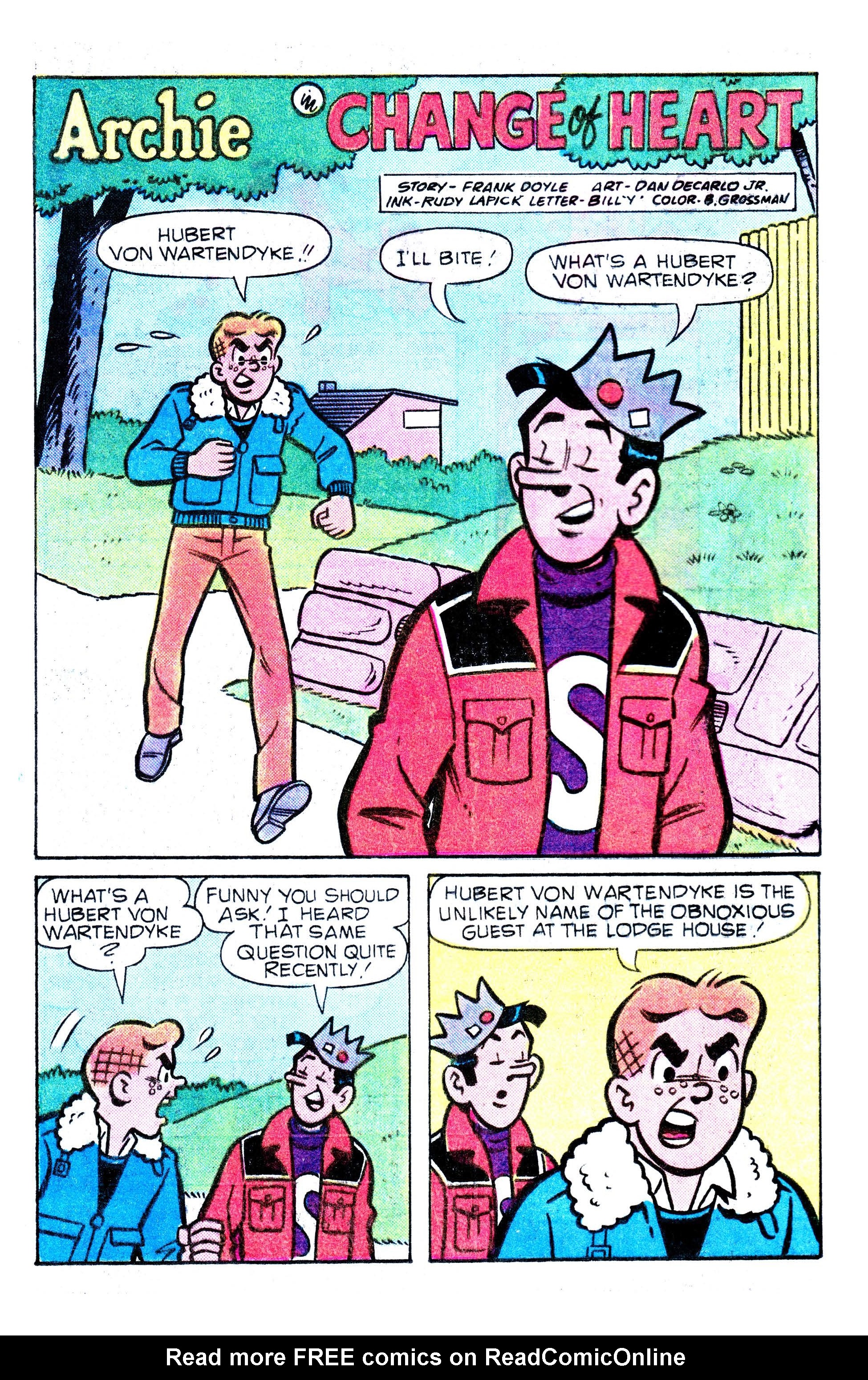 Read online Archie (1960) comic -  Issue #303 - 16