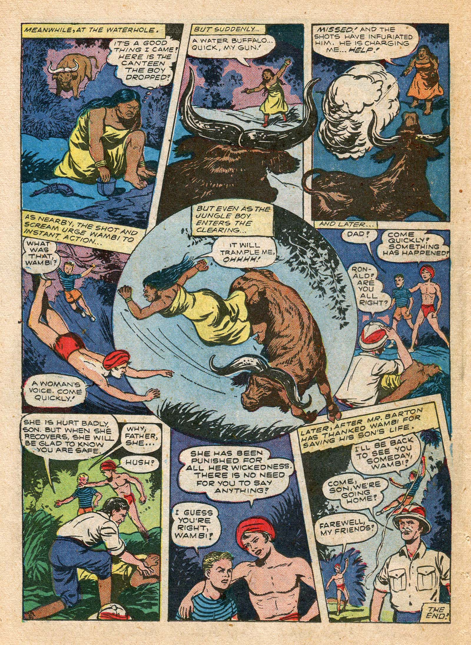 Read online Wambi Jungle Boy comic -  Issue #7 - 38