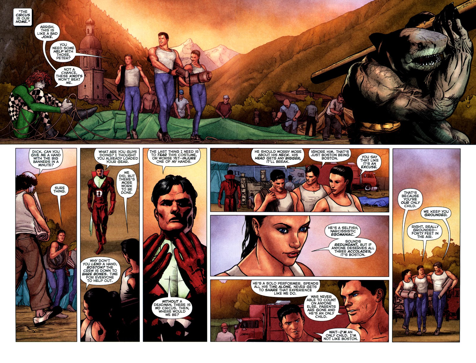 Flashpoint: Deadman and the Flying Graysons #1 - Read Flashpoint: Deadman  and the Flying Graysons Issue #1 Page 11