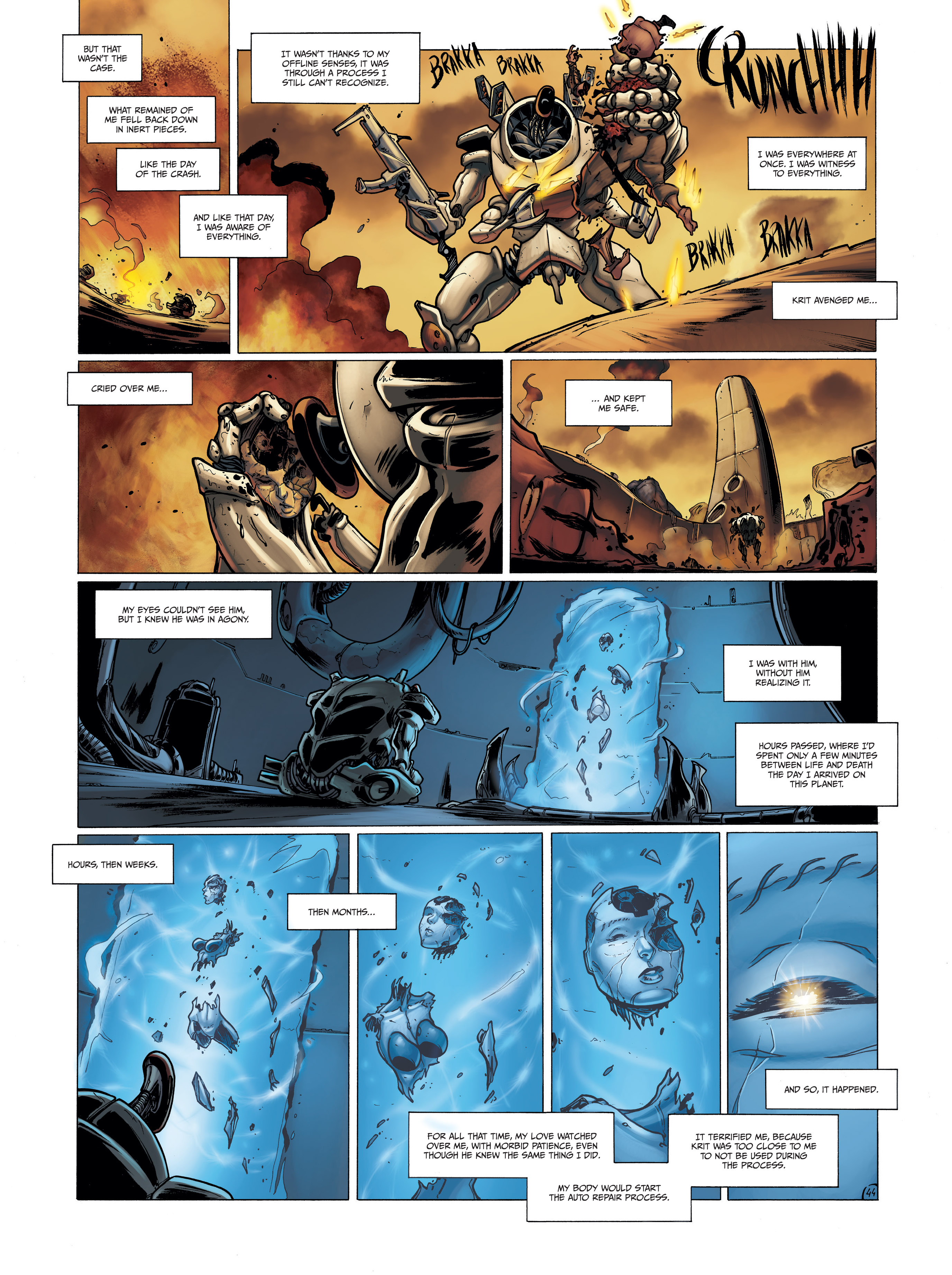 Read online Androïds comic -  Issue #5 - 44