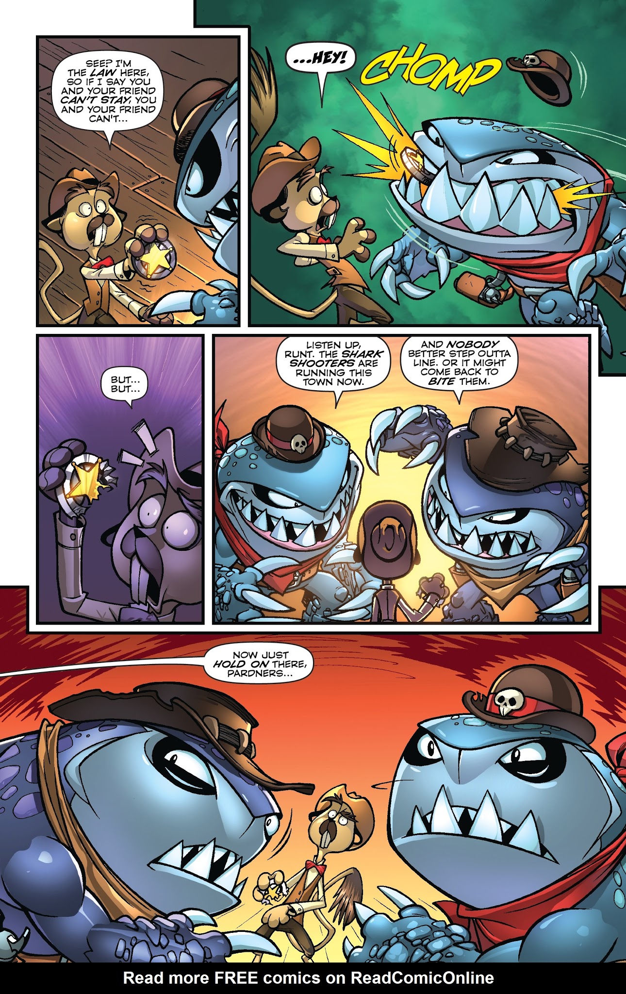 Read online Skylanders Quarterly-Spyro & Friends: Goldslinger comic -  Issue # Full - 4