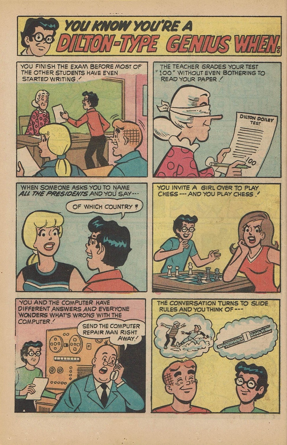 Read online Archie's Joke Book Magazine comic -  Issue #174 - 15