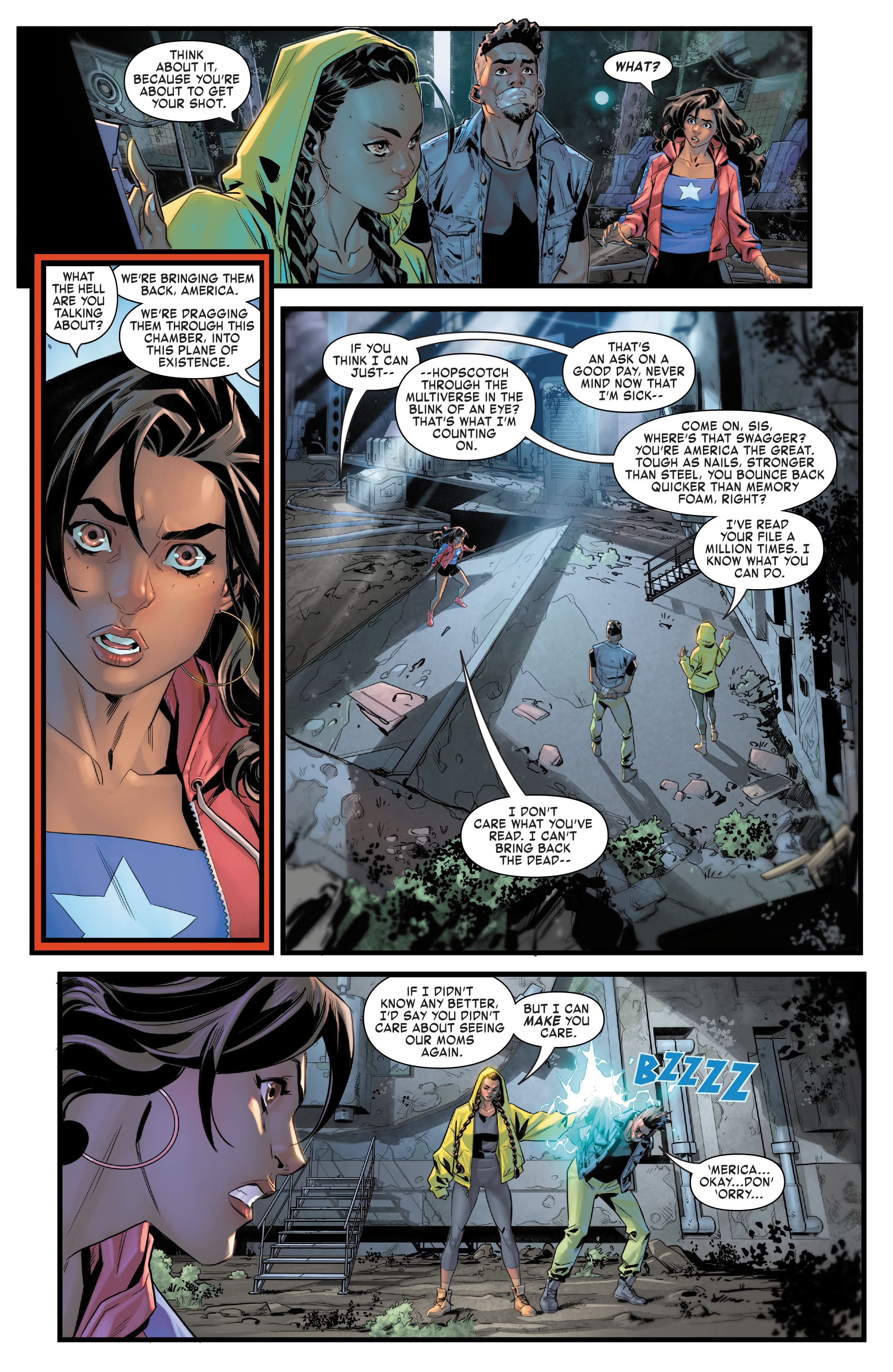 Read online America Chavez: Made In The USA comic -  Issue #5 - 8
