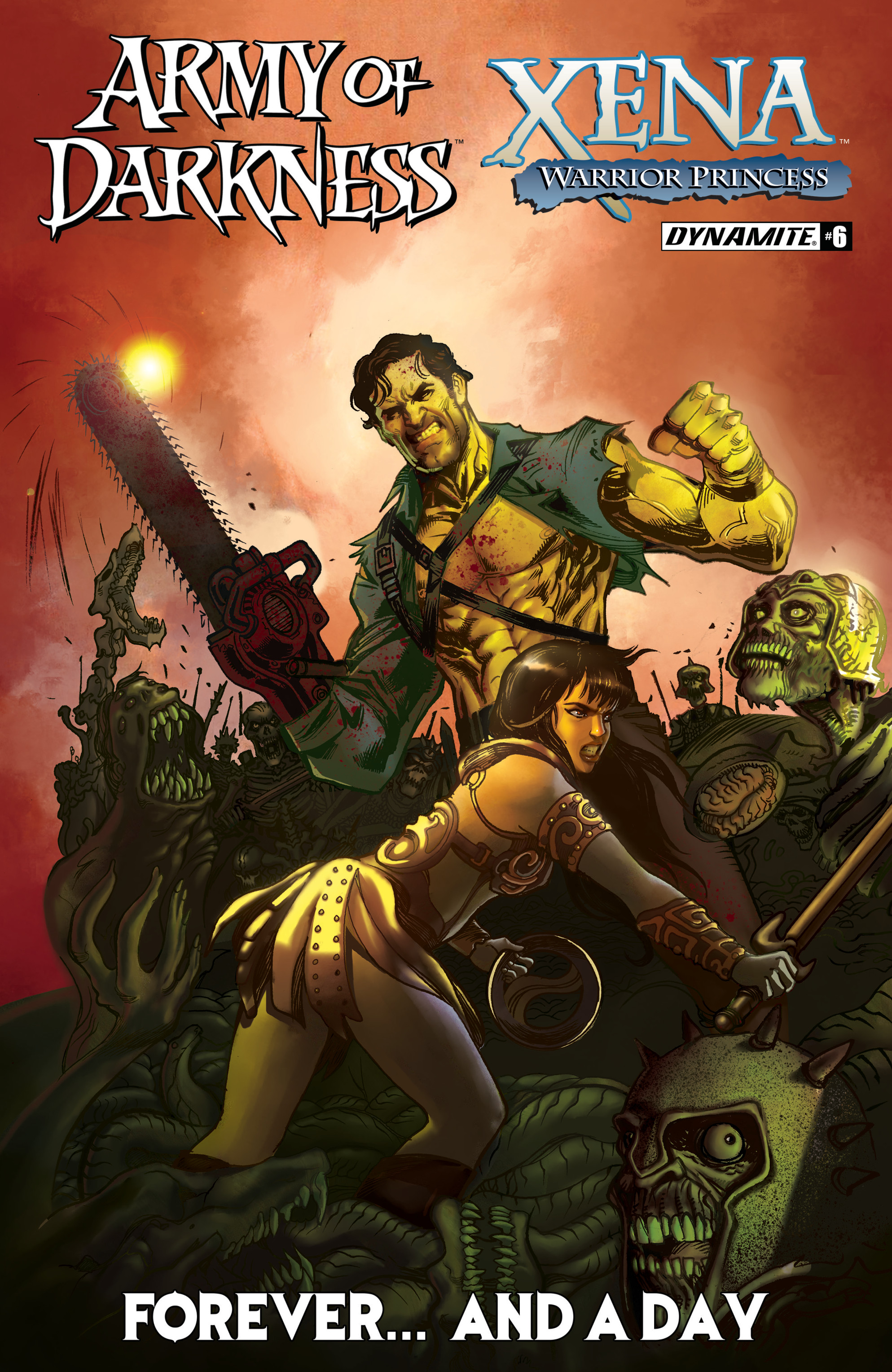 Read online Army Of Darkness/Xena: Forever…And A Day comic -  Issue #6 - 1