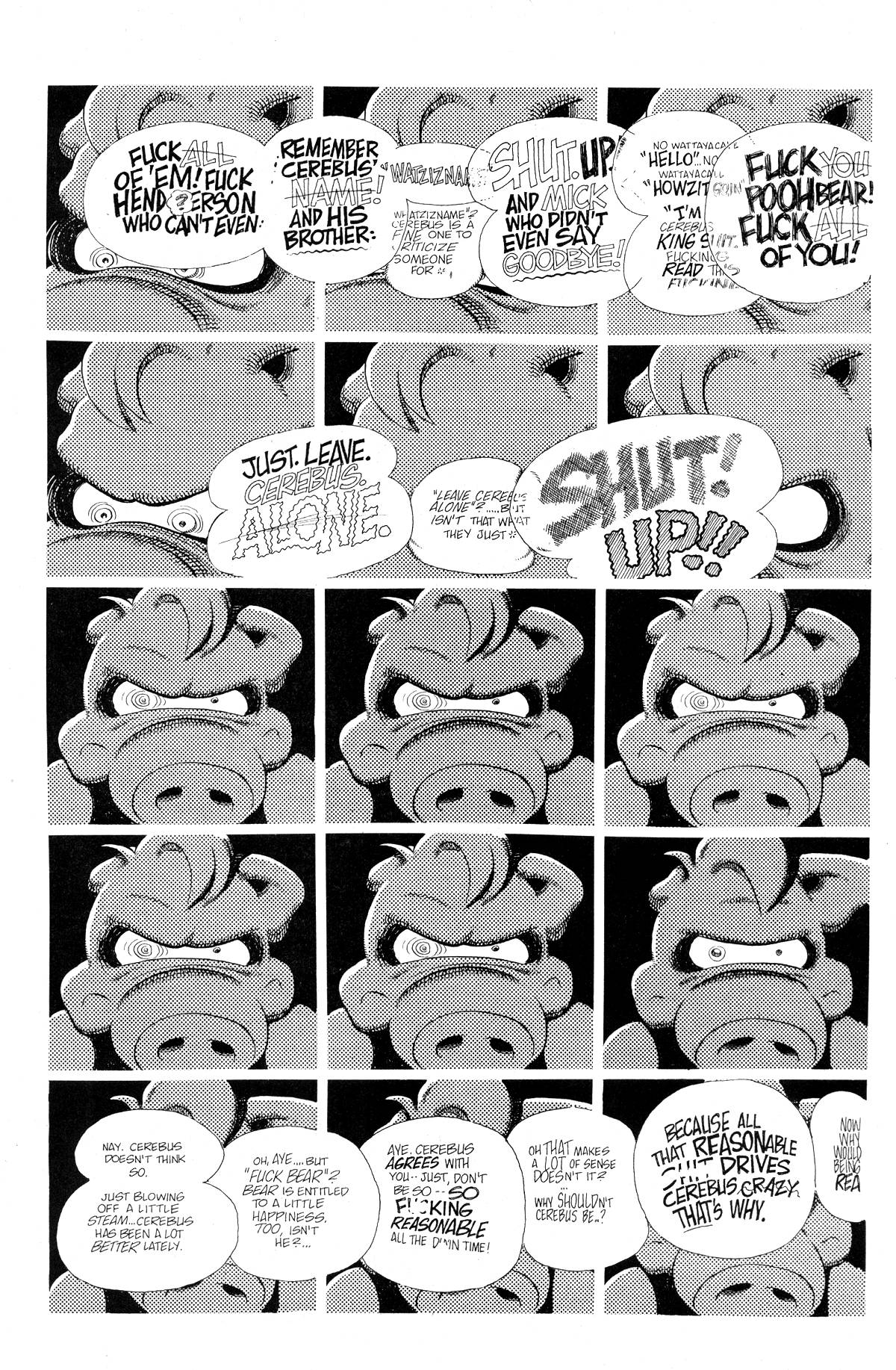 Read online Cerebus comic -  Issue #214 - 9