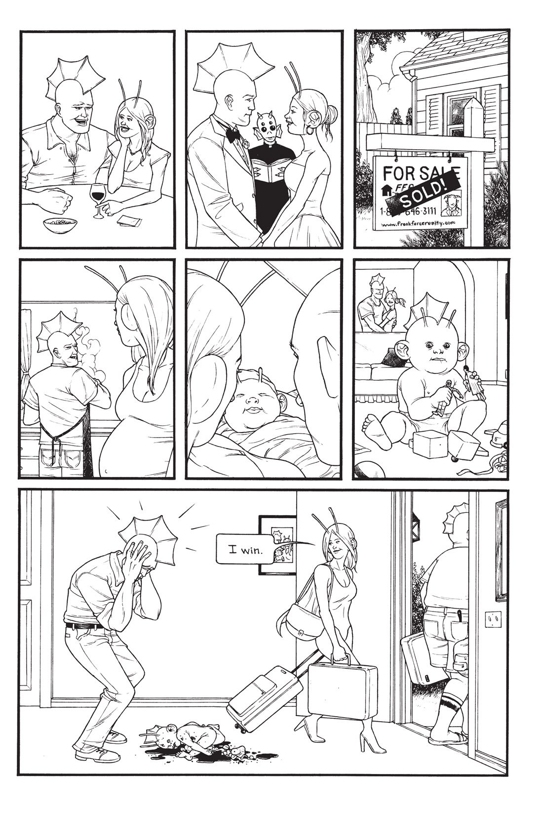 Read online Twisted Savage Dragon Funnies comic -  Issue # TPB - 76